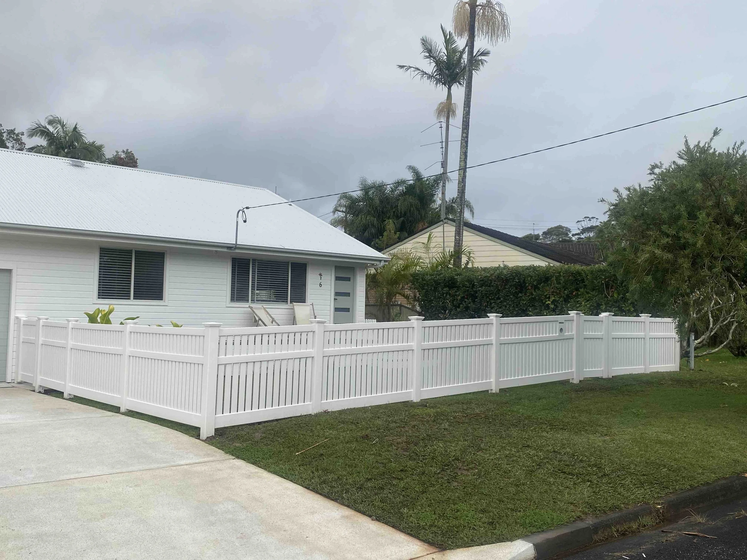 PVC Semi privacy