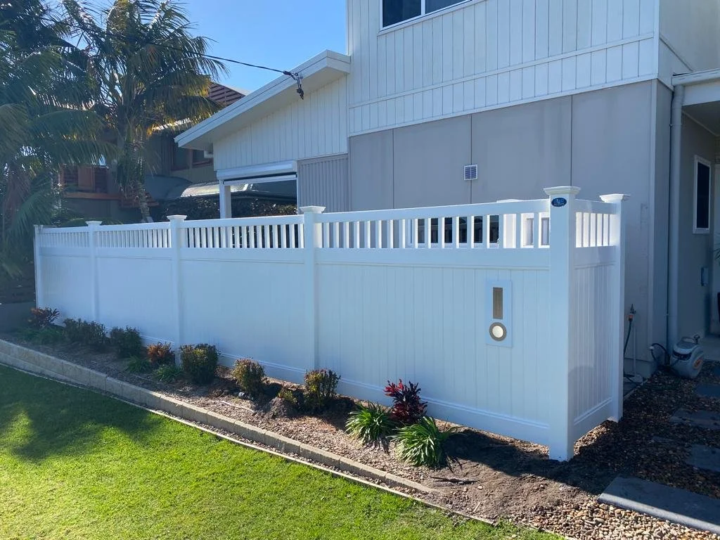 PVC Privacy picket top
