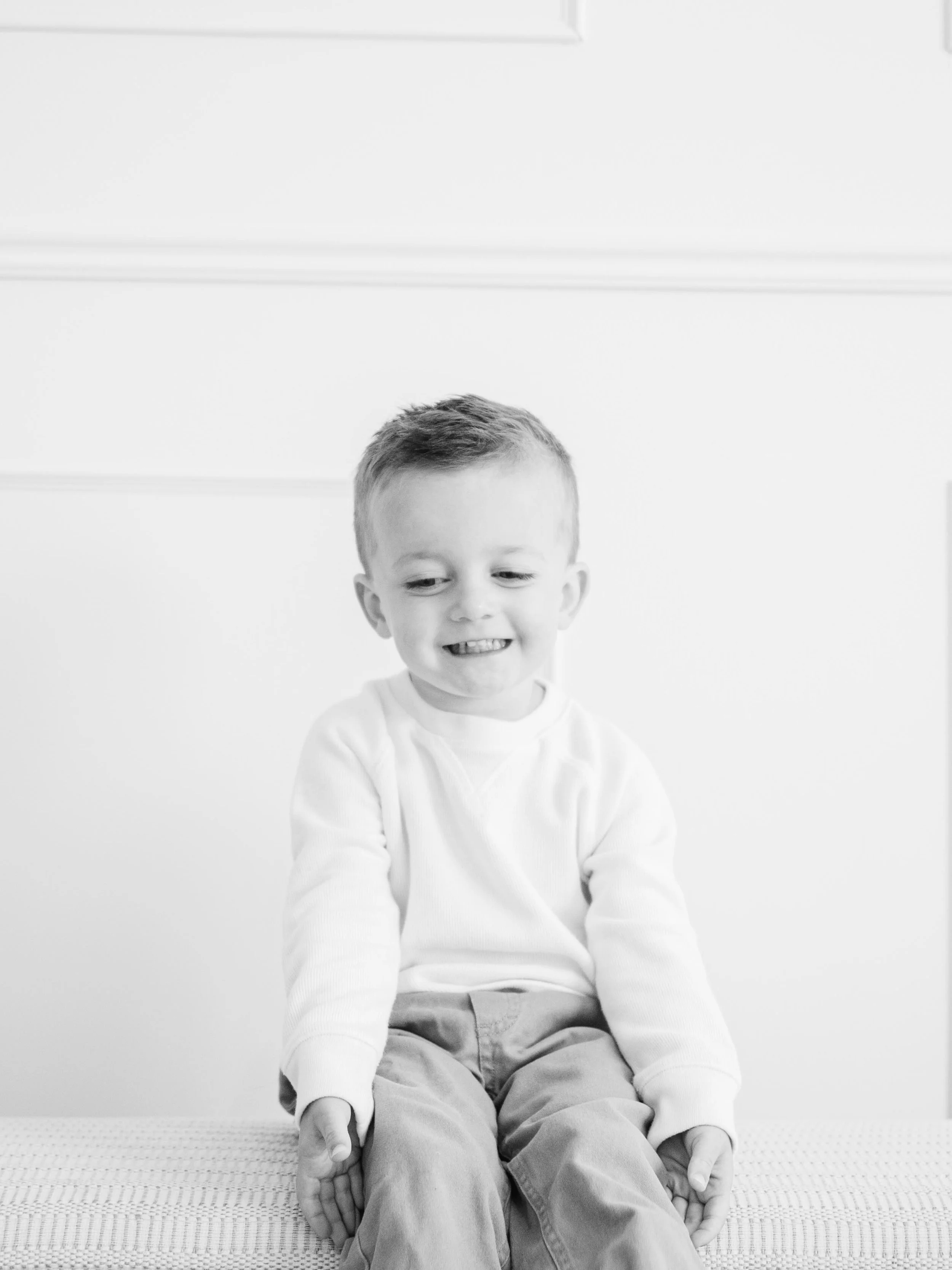 The fact that I got this kid to sit still long enough for these photos honestly feels like a miracle in itself, let  alone him looking at the camera 😂

But that&rsquo;s the beauty of boyhood- the endless energy, the wild little spirit, the constant 