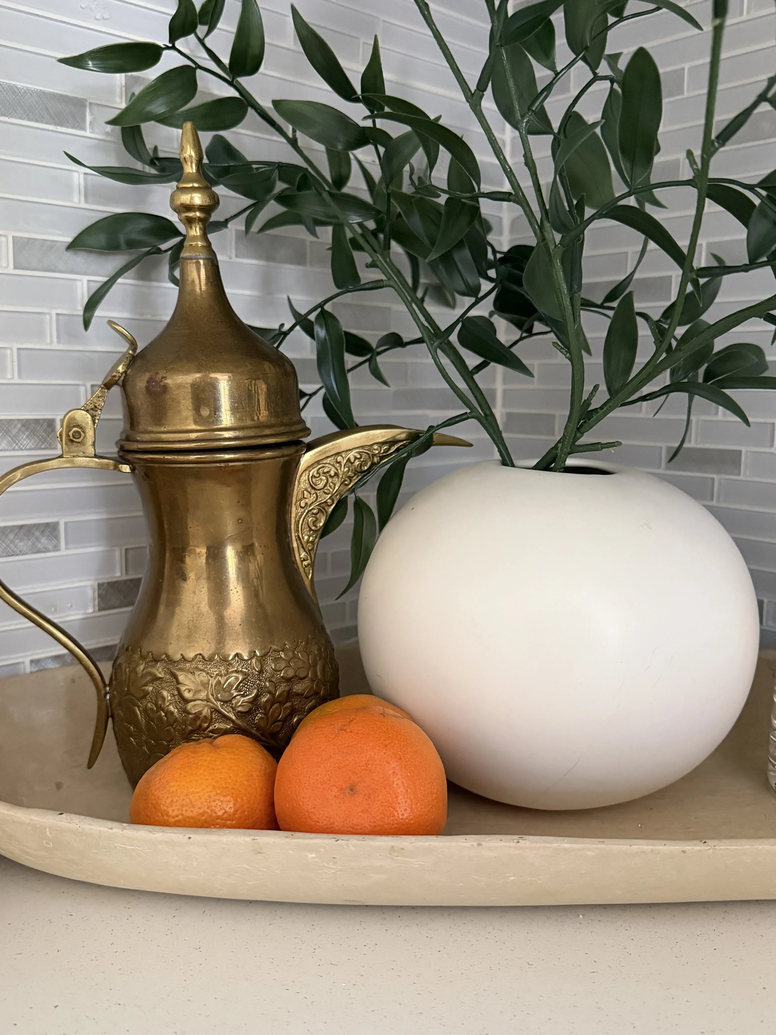 Vintage Brass Dallah Coffee