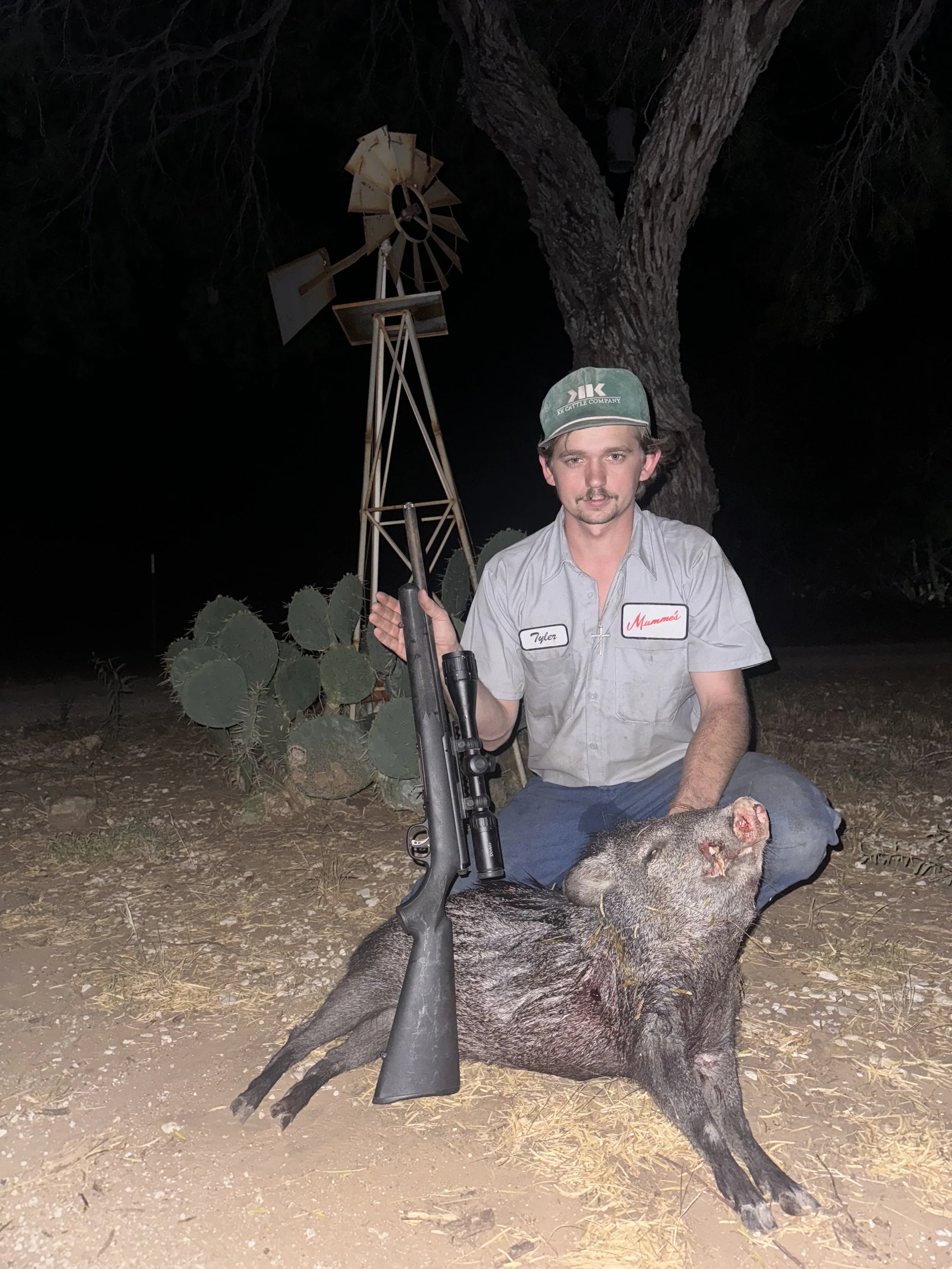 Javelina hunt in Hondo, Texas.