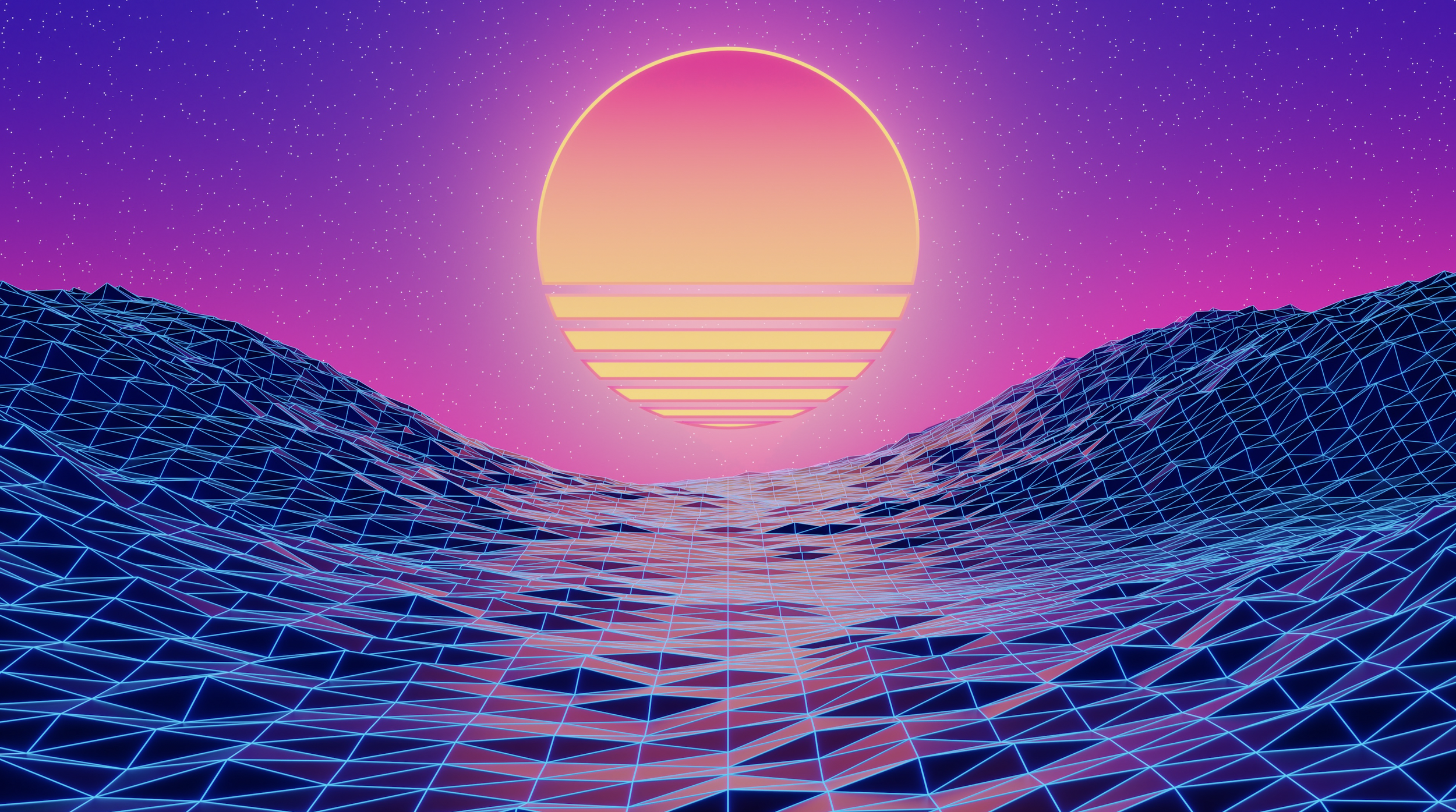 Vaporwave Background