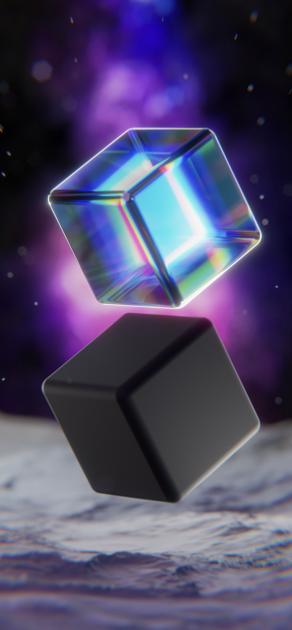 Advanced Materials Cube Render