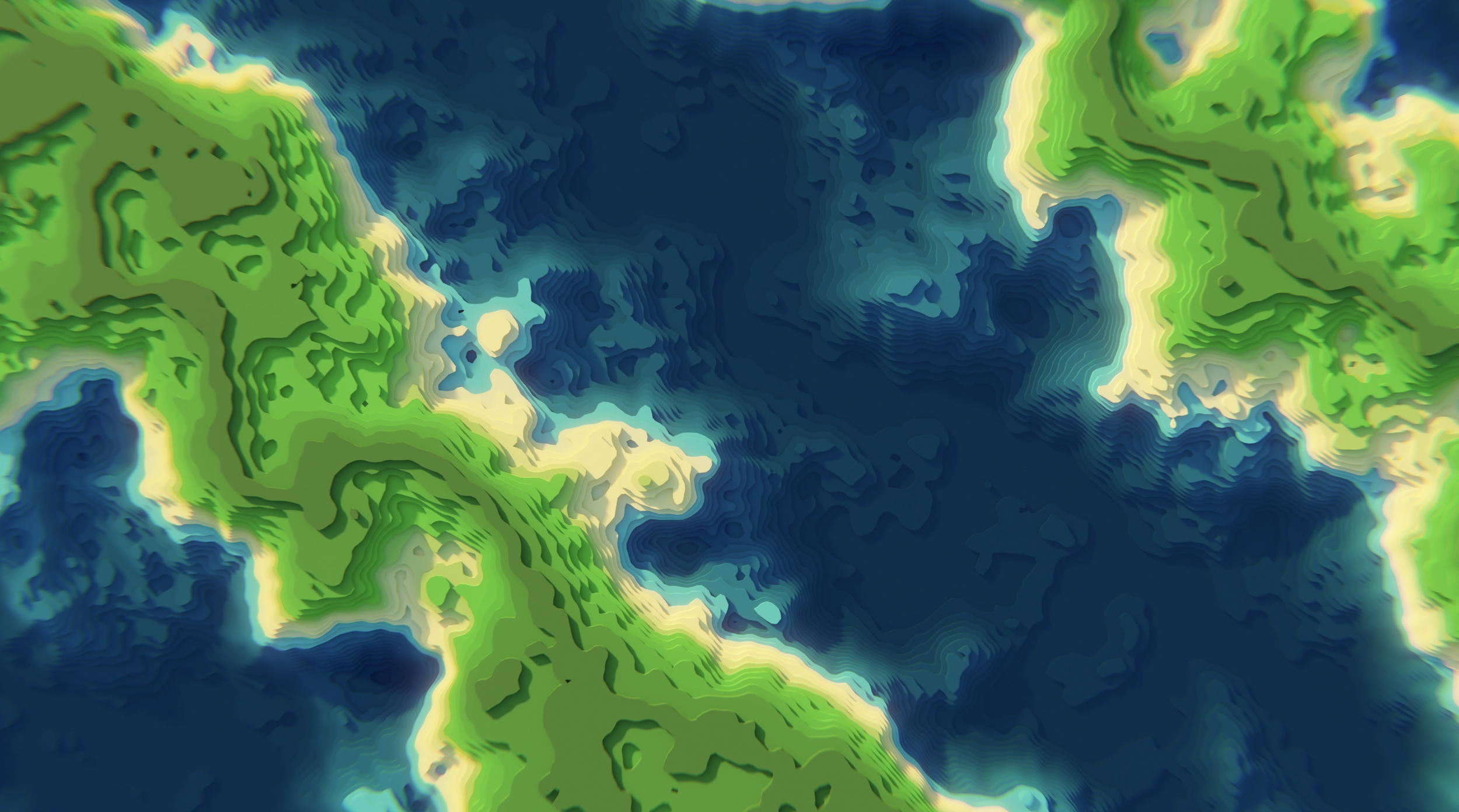 Procedural Topographic Terrain