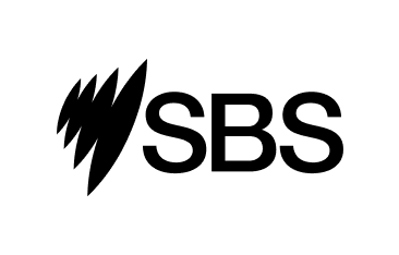SBS logo with a lightning bolt symbol to the left of the letters SBS