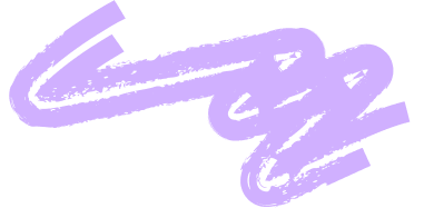 Purple abstract scribble