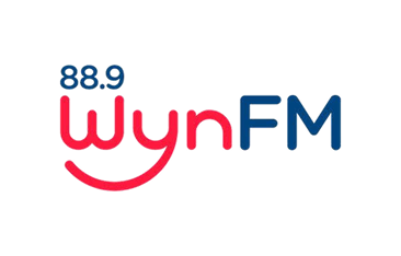 Wyn FM logo with the frequency 88.9