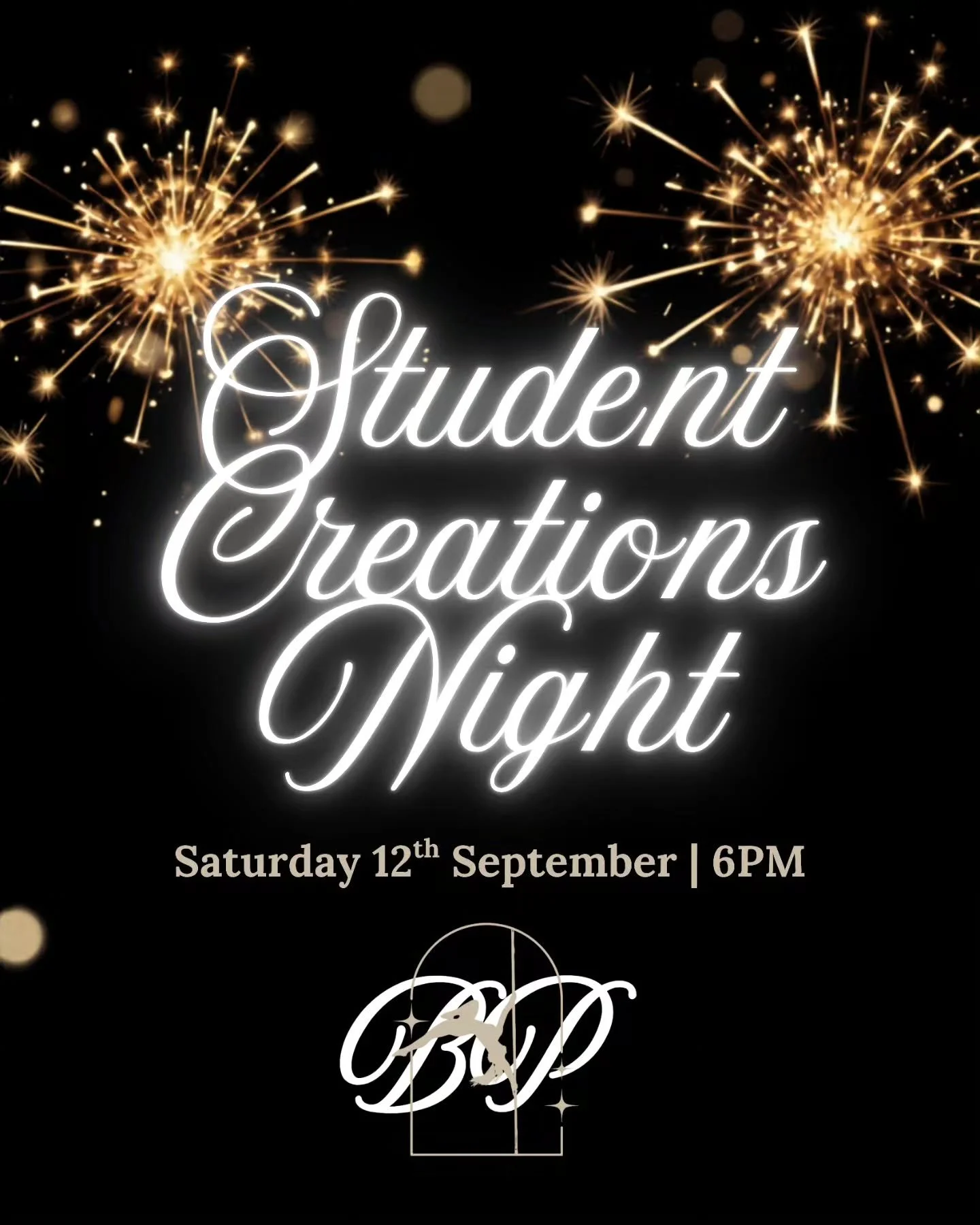 Save the date for our upcoming Student Creations Night! 💙📅 

Students - registrations are open until Friday 28th August (link to register in FB group) ⚠️ 

Looking forward to an amazing night to support our students and see them bring their creativ