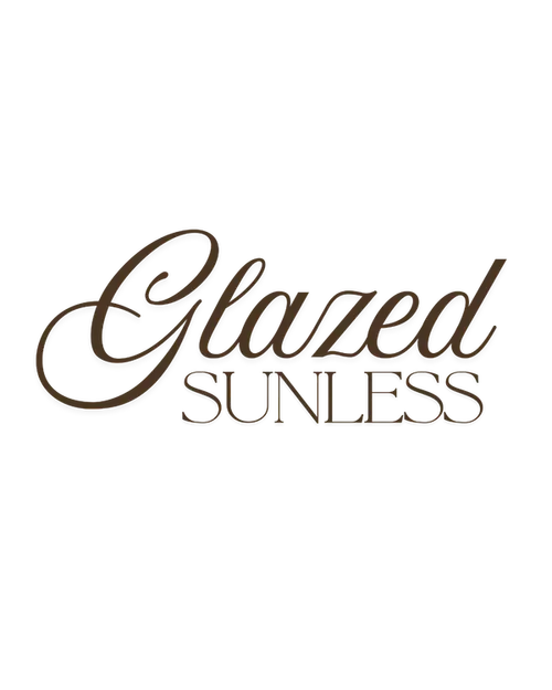 Glazed Sunless professional spray tanning solution logo