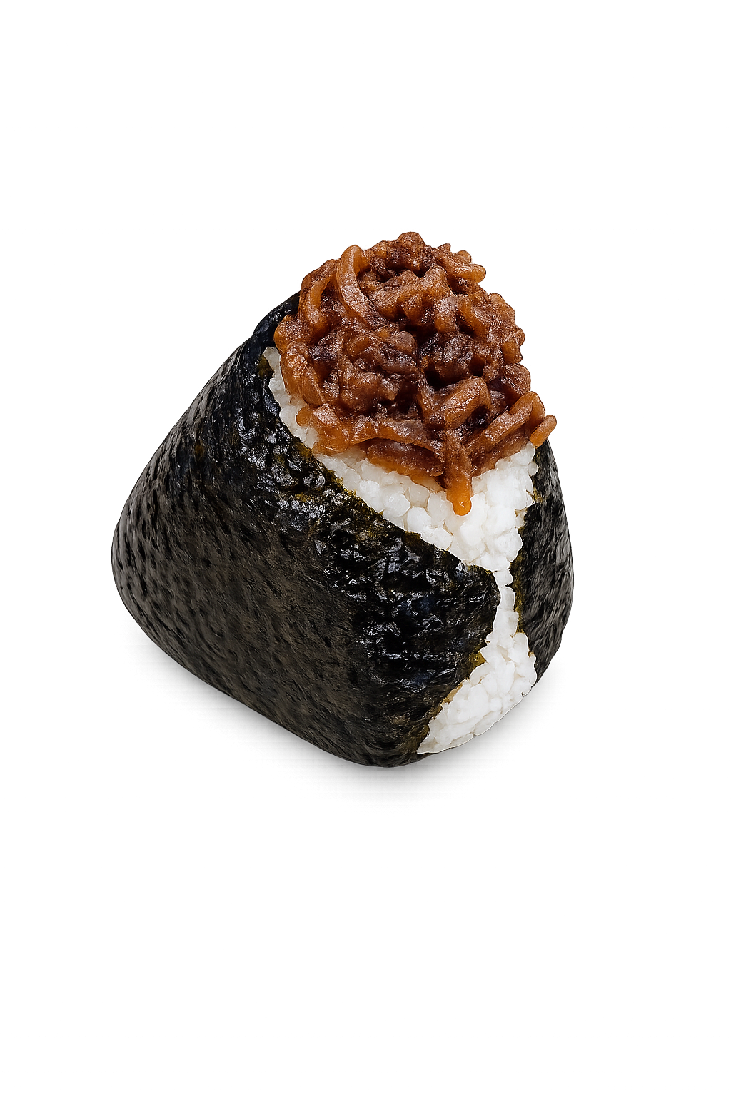 BBQ Beef Onigiri (Japanese rice ball) from Ibuki Komeya in Parkside Adelaide.