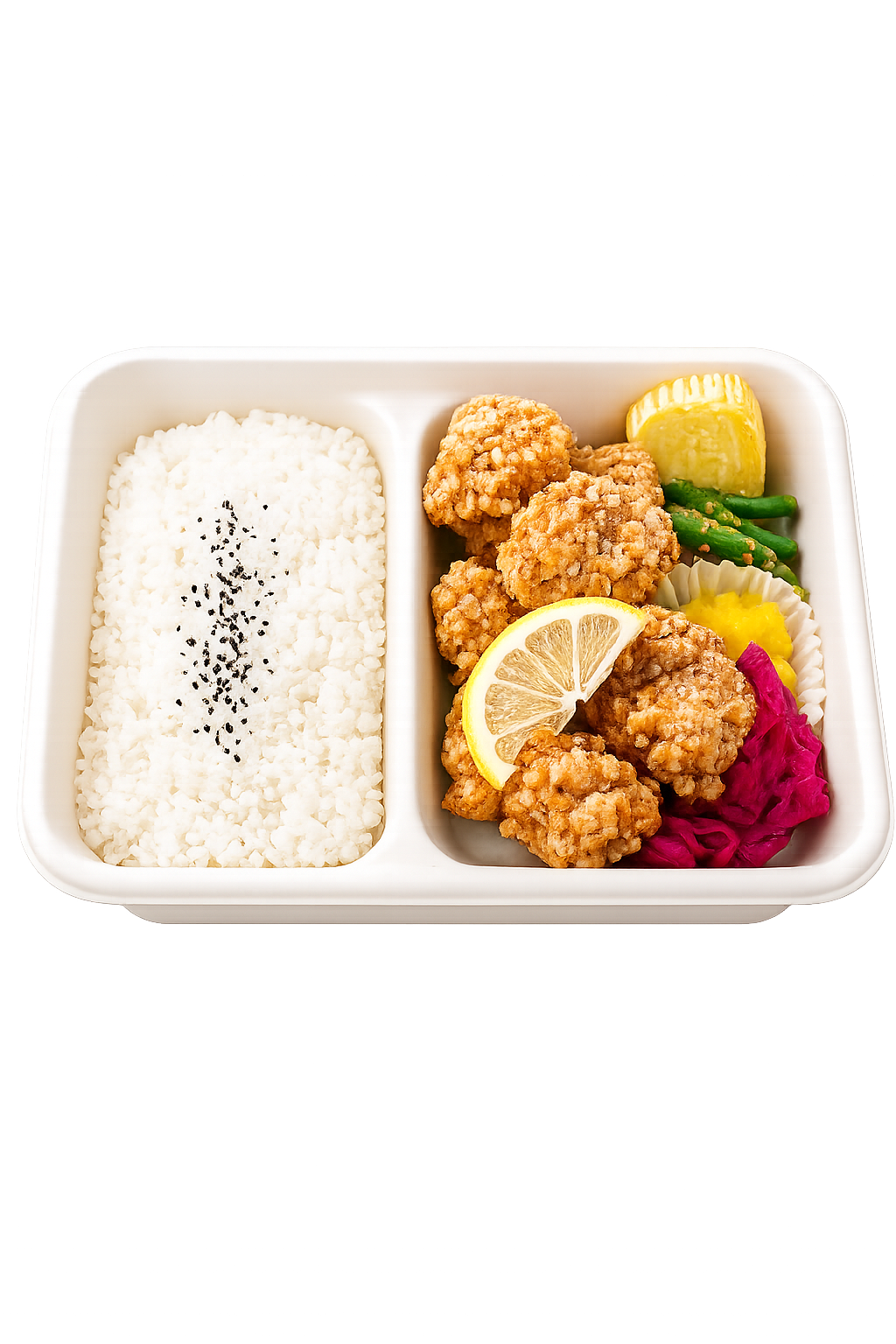 Karaage Bento box from Ibuki Komeya in Parkside Adelaide.
