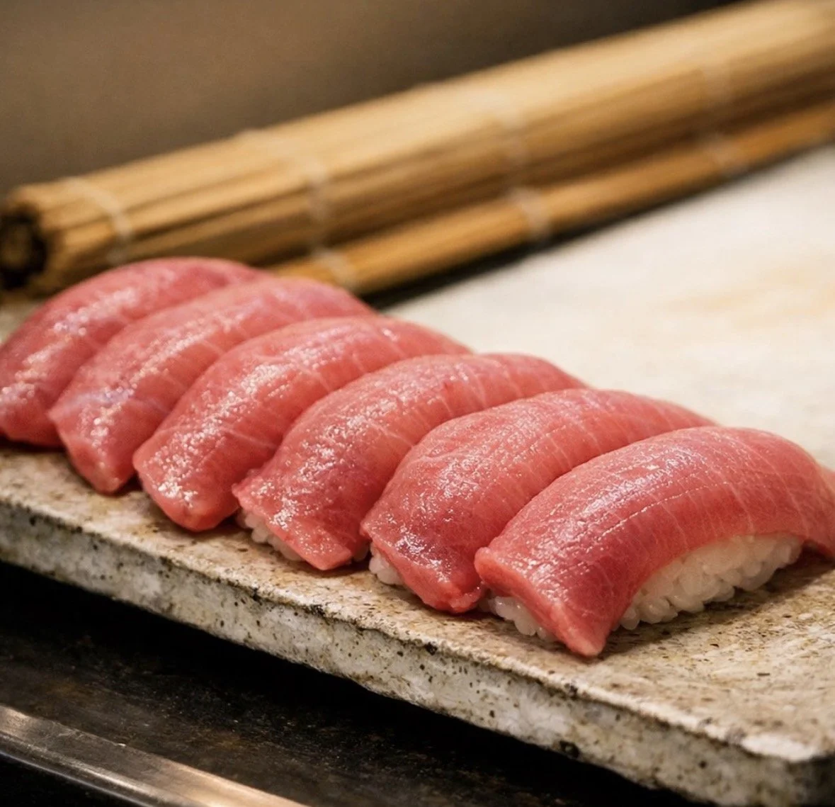 Delicious sushi from Ibuki Komeya's popup up Ibuki Sushi restaurant in Adelaide