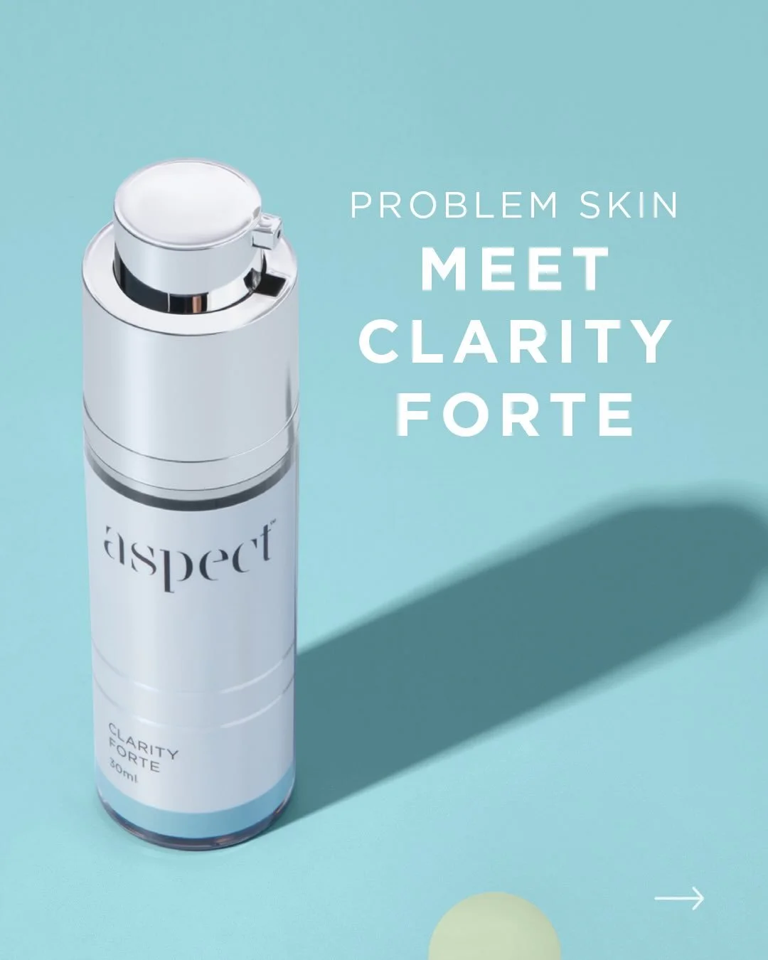 The newest addition to clinic has arrived and it targets some of the skin concerns I&rsquo;m asked about most.

Meet Aspect Clarity Forte, an intensive yet gentle serum created for blemishes, congestion, blackheads, enlarged pores, excess oil and vis