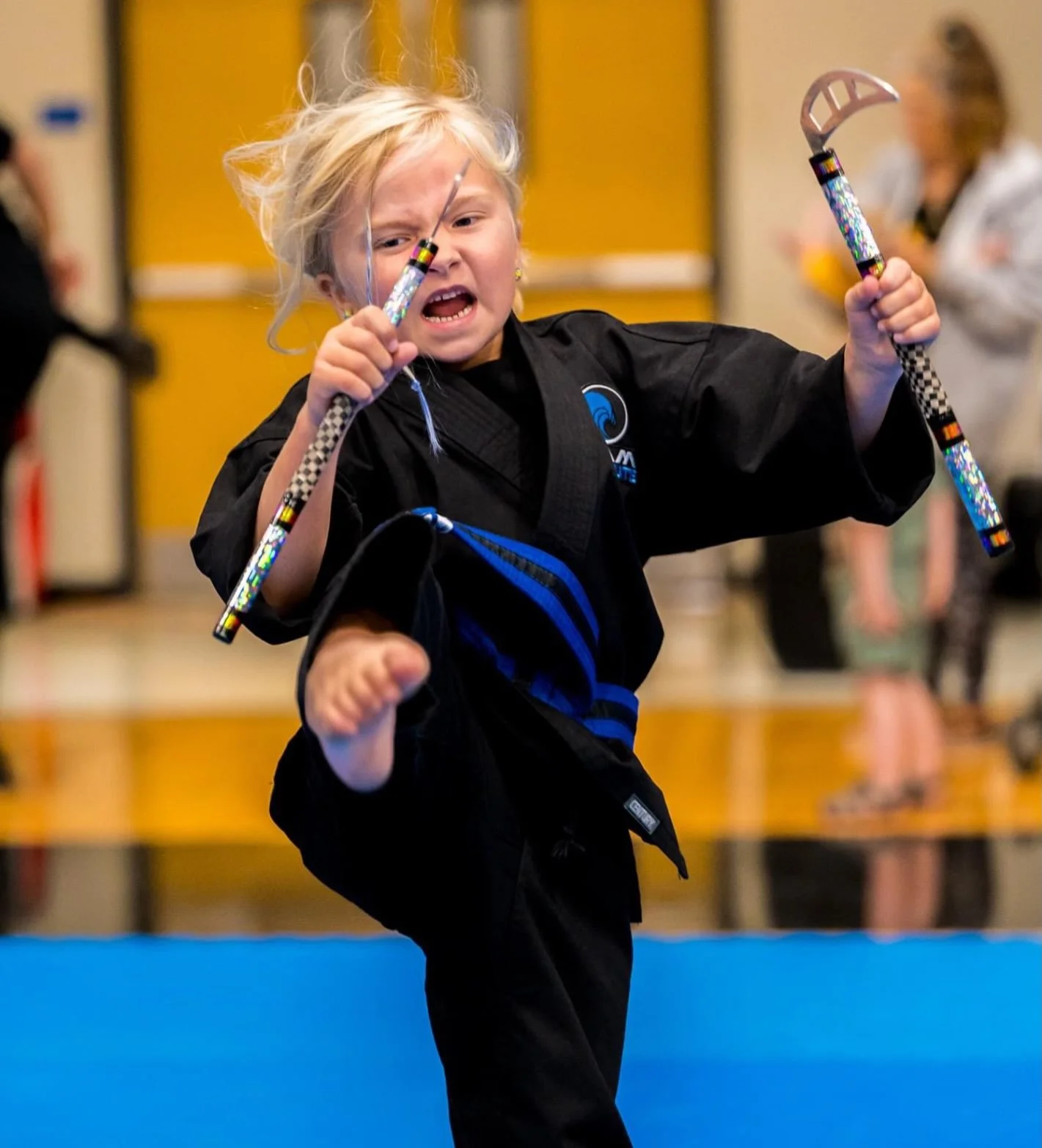 Monday can be a struggle, but we keep KICKING on! 🥋😎💪 #beresolute