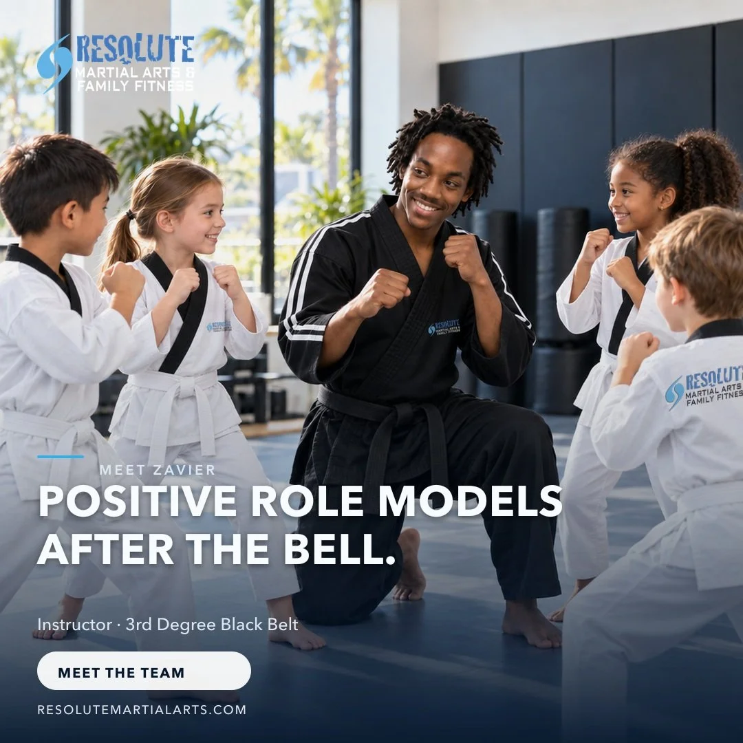 Children remember the adults who believe in them.

Instructor Zavier Roberts brings energy, focus and encouragement to the mat. He challenges students to try, helps them recover when something is difficult and celebrates the progress that comes from 