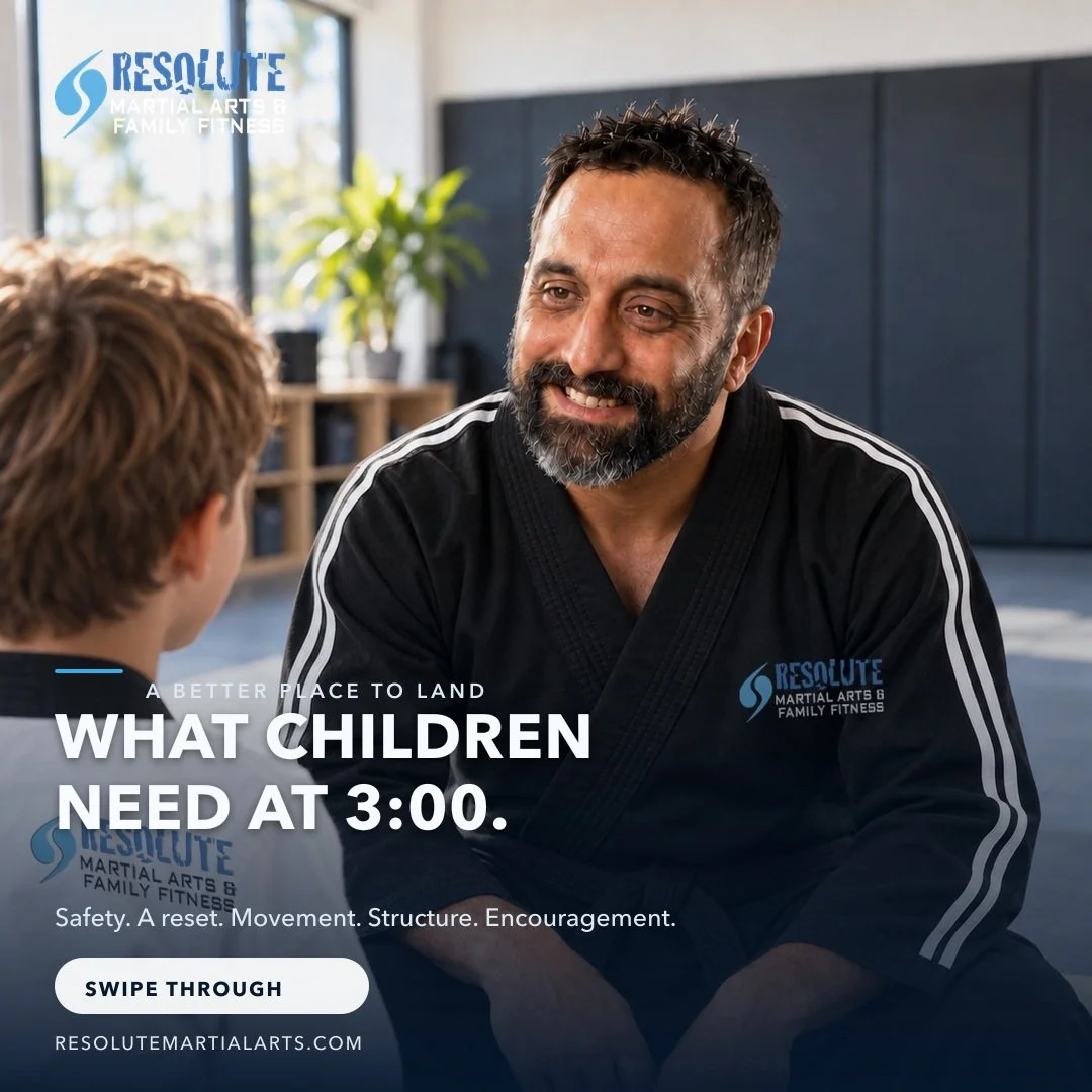 After spending the day listening, learning and sitting still, most children do not need more pressure at 3:00.

They need:

- A safe place to land.
- A few minutes to reset.
- Movement and healthy challenge.
- Clear, consistent expectations.
- Adults