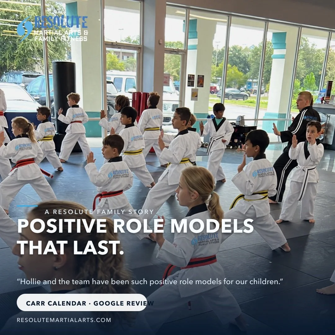 &ldquo;Our children have been attending Resolute Martial Arts for nearly 10 years. During our time here Hollie and the team have been such positive role models for our children.&rdquo;

&mdash; Carr Calendar, Google review

Families may first discove