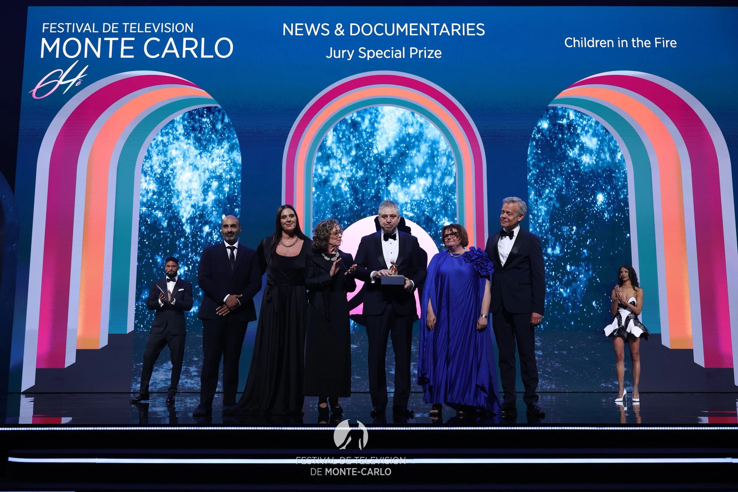 Children in the Fire Wins Two Prestigious Awards at the Festival de Télévision de Monte-Carlo