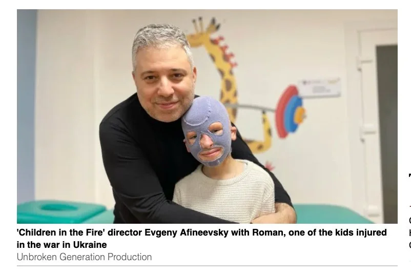 DEADLINE: As Donald Trump appears ready to abandon Ukraine, filmmaker Evgeny Afineevsky focuses on war's youngest victims