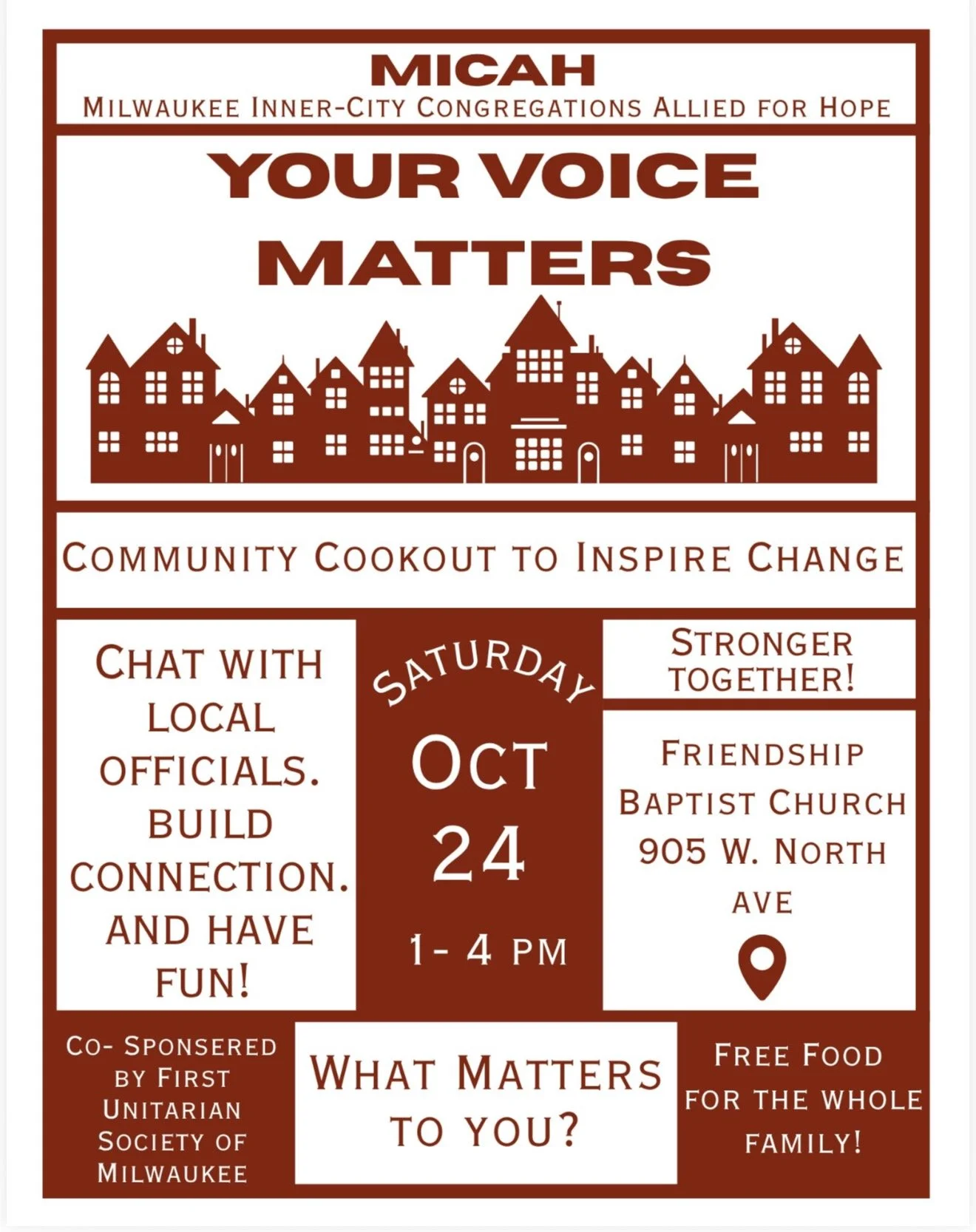 MICAH VOTER HUB CELEBRATION - FRIENDSHIP MISSIONARY BAPTIST