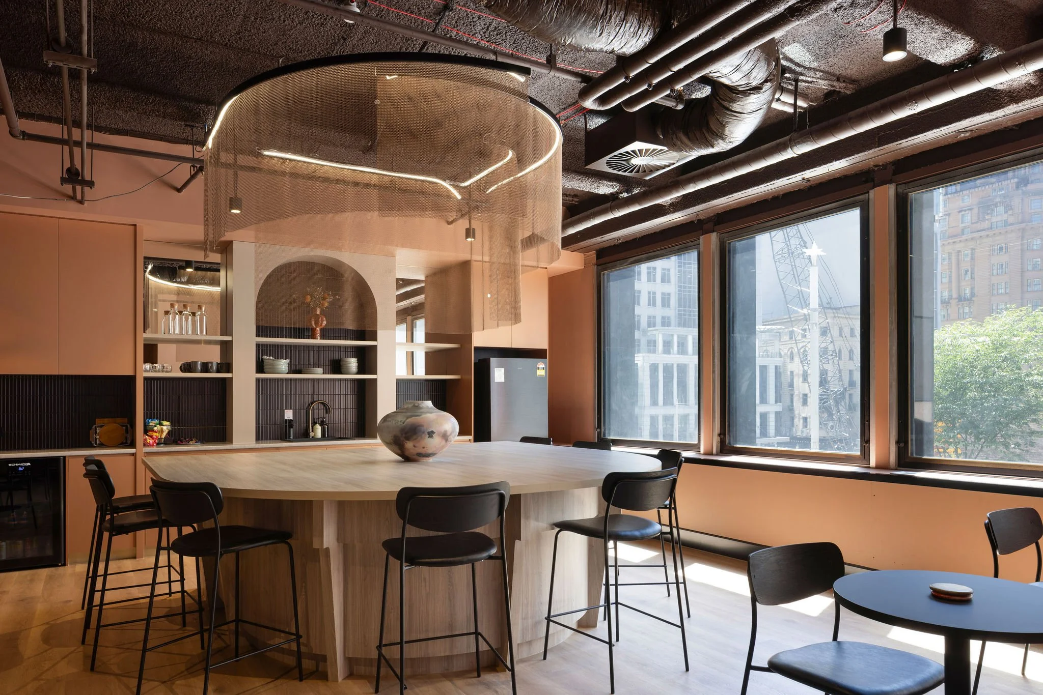 Workplace collaboration space in Sydney