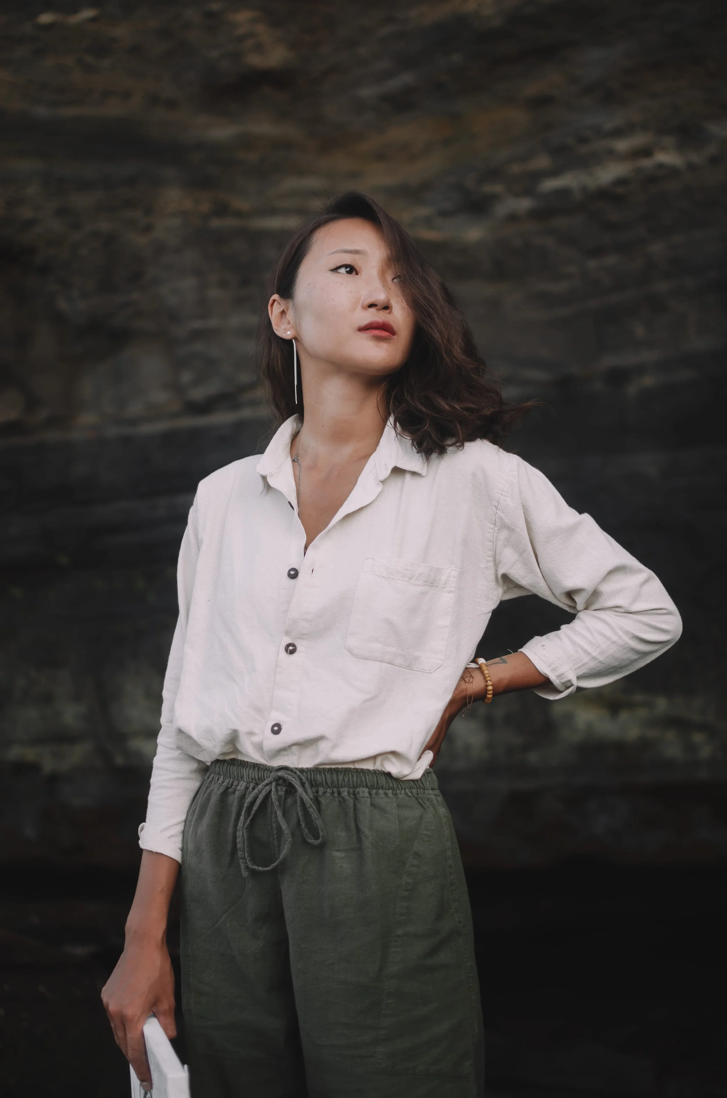 A portrait photograph of Marina Ogai