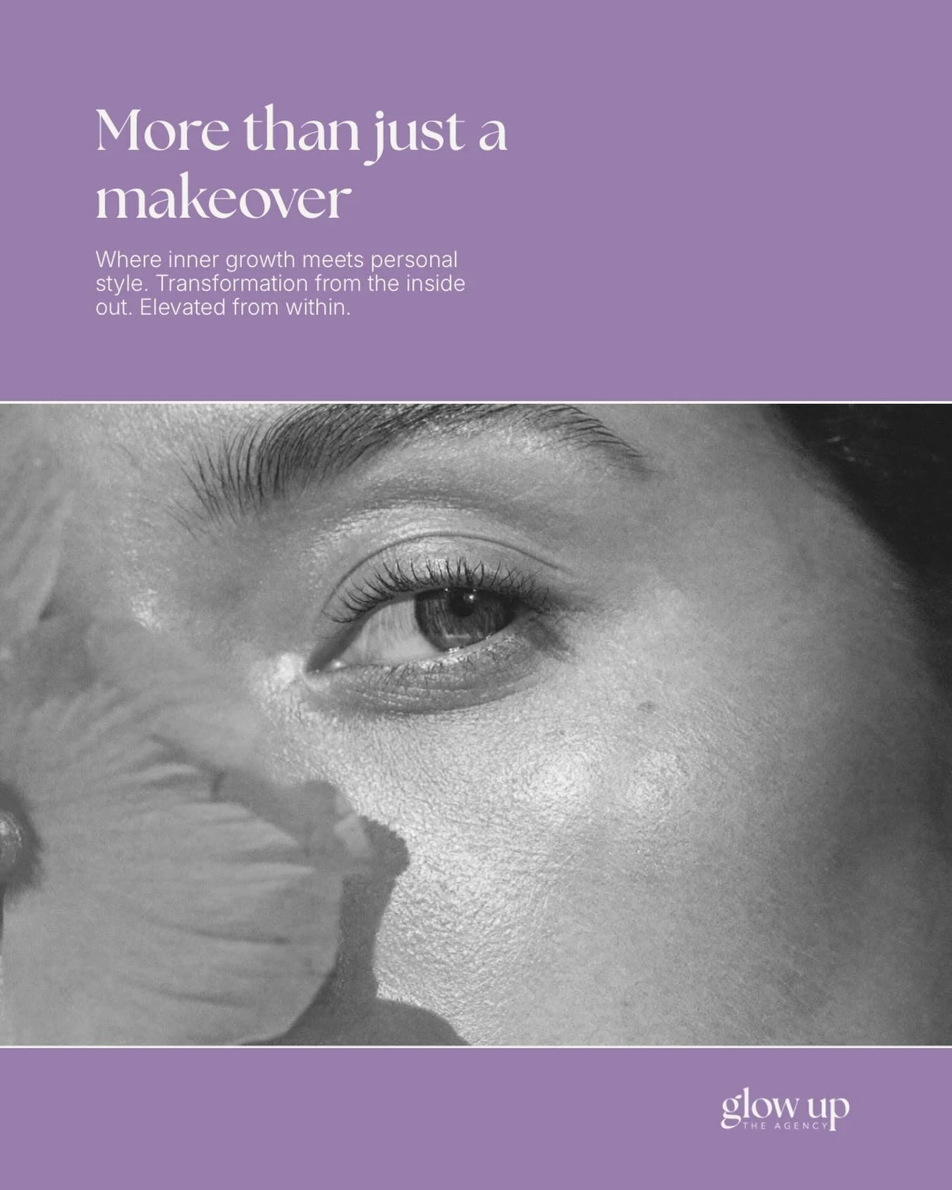 More than just a makeover.

Most makeovers focus on how you look.

Glow Up begins with how you feel.

At Glow Up, we begin within.

Through personal development, healing modalities and intentional inner work, we create the foundation for lasting chan