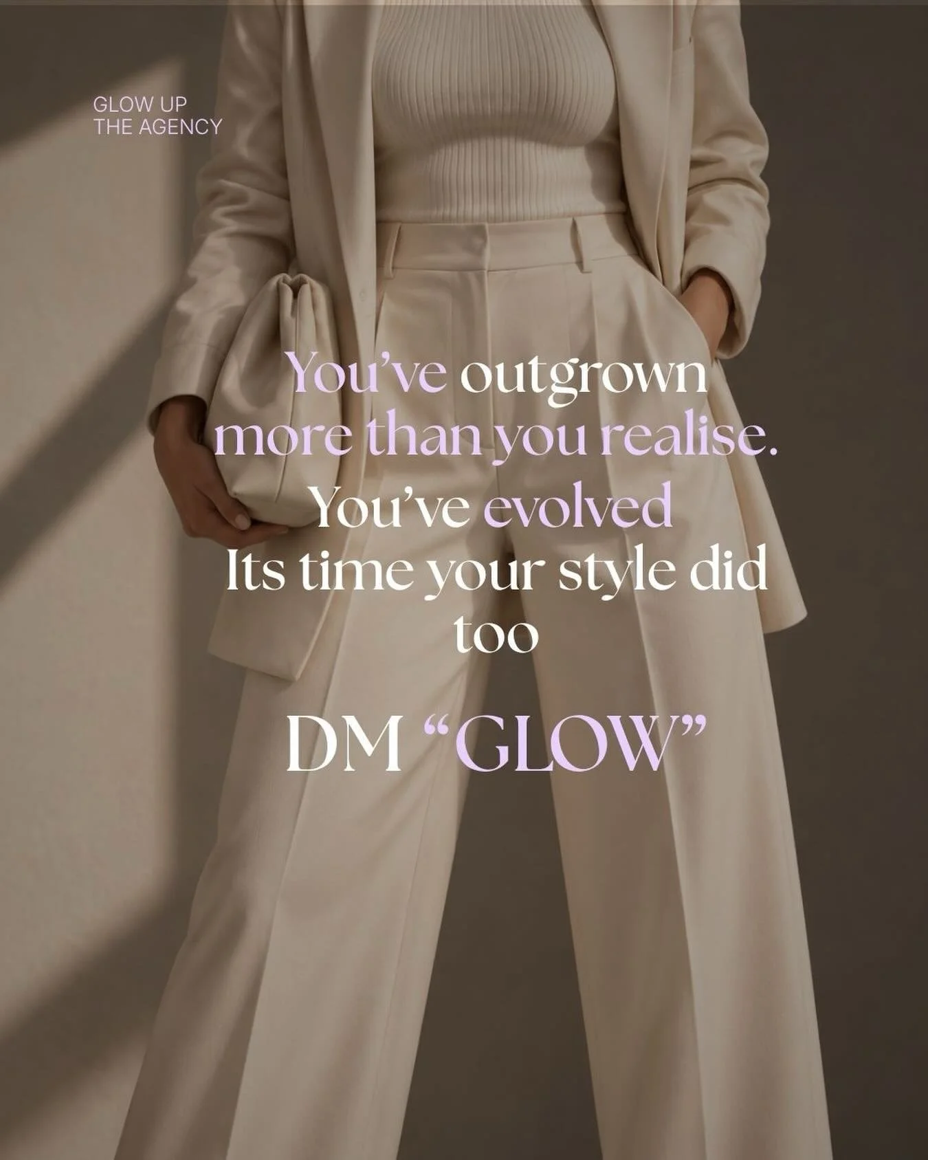 You&rsquo;ve evolved.

Your life has changed.

Your priorities have shifted.

You simply know you&rsquo;ve outgrown the woman you&rsquo;ve been&hellip;

This is where Glow Up begins.
