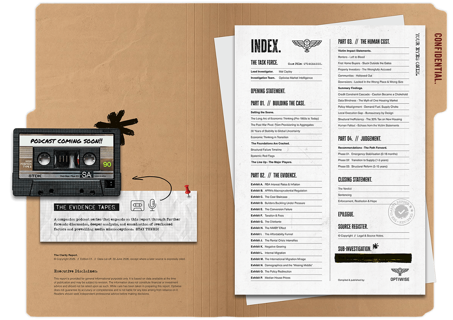What's inside the Clarity Report
