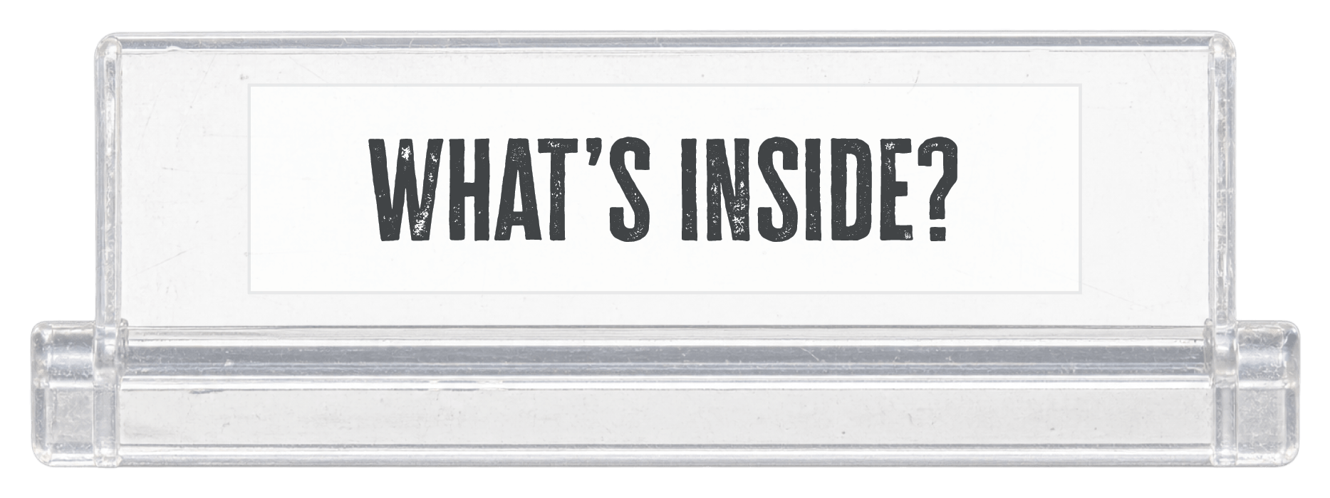 Plastic Tab - What's Inside