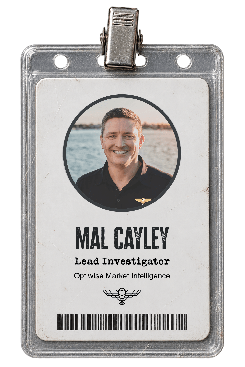 Task Force ID Badge - Mal Cayley