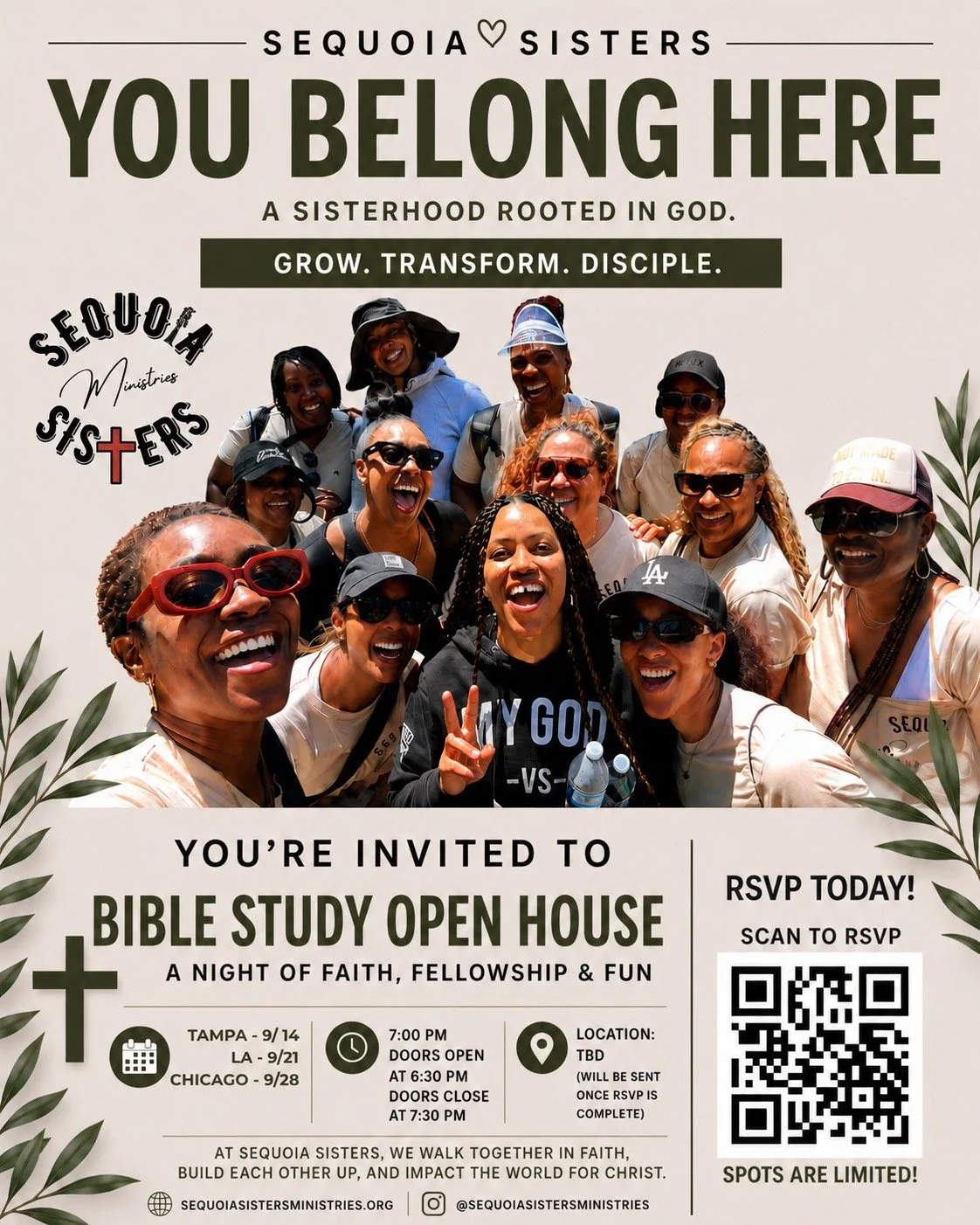 LA BIBLE STUDY OPEN HOUSE