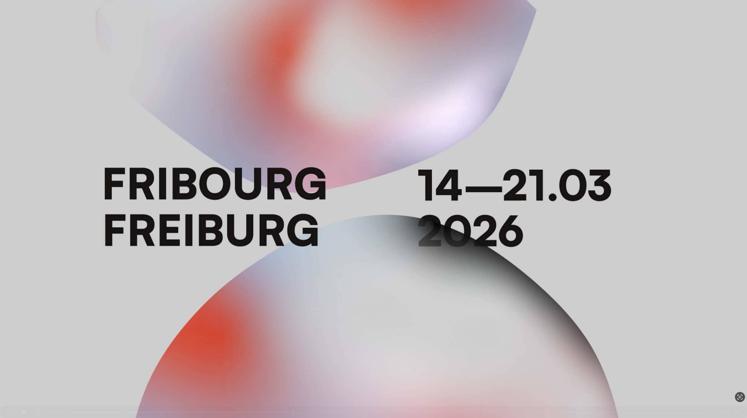 Motion design pour la Semaine contre le racisme à Fribourg