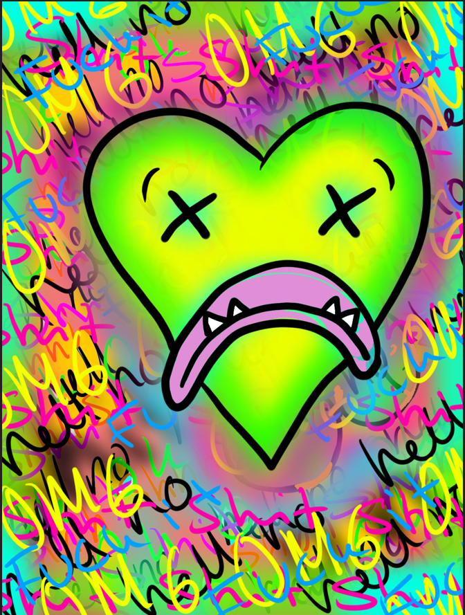 The Sad Heart- Print
