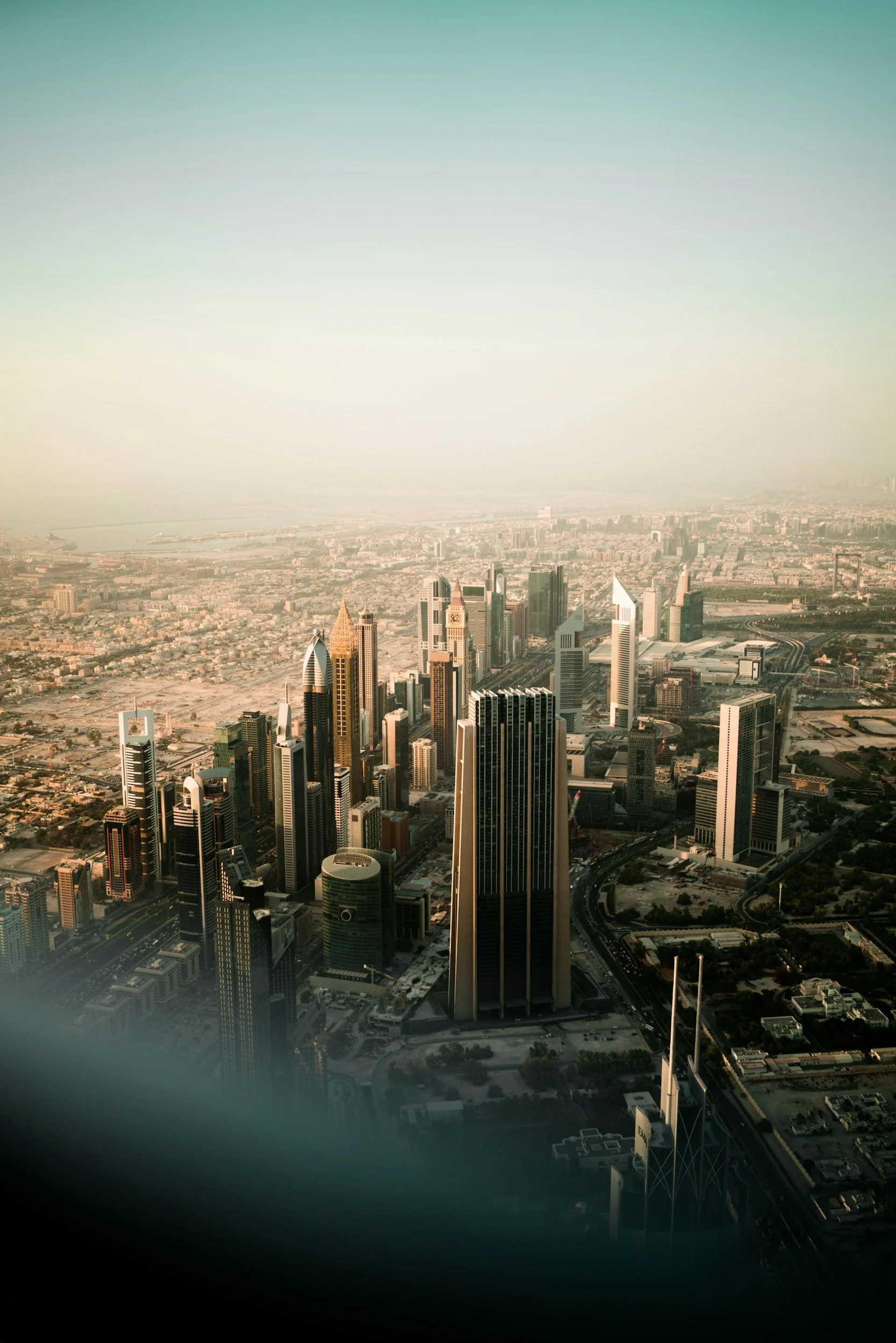 Middle East city skyline representing strategic advisory, market entry and international business expansion.