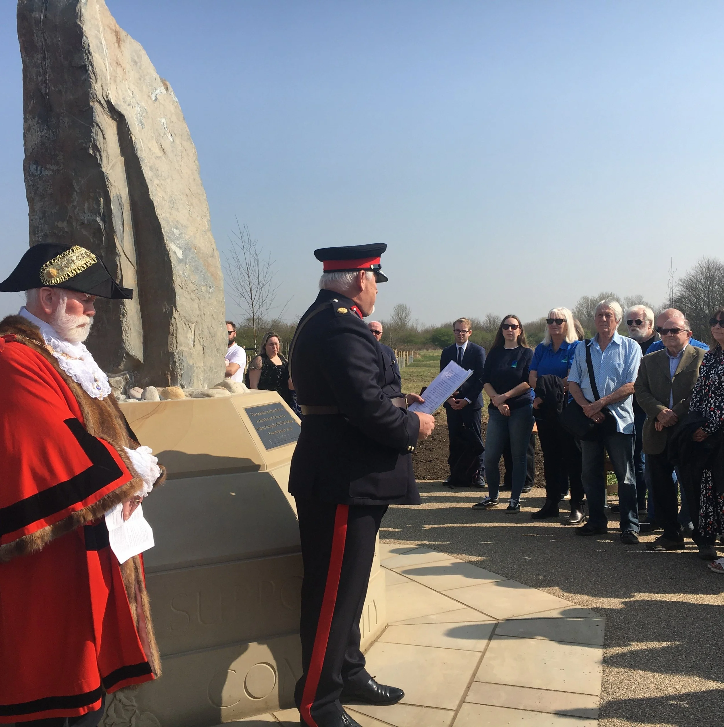Dedication event at completion.JPG