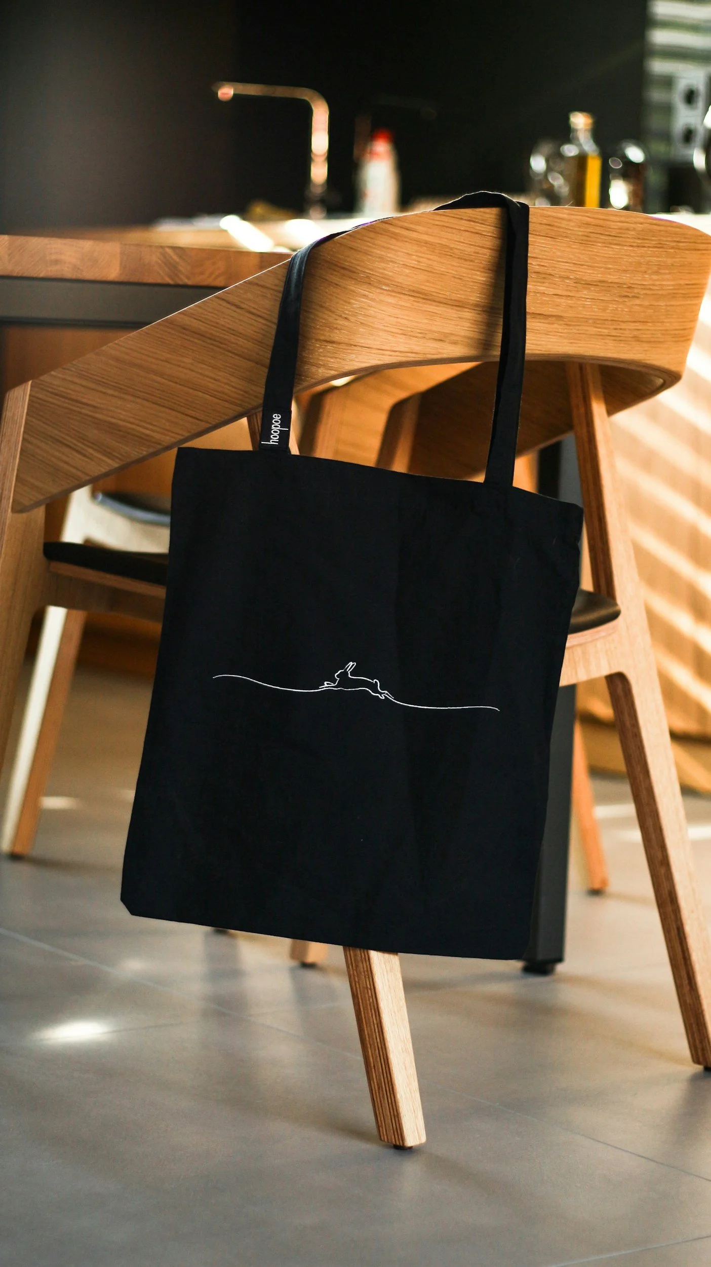 Printed promotional tote bags with company logo