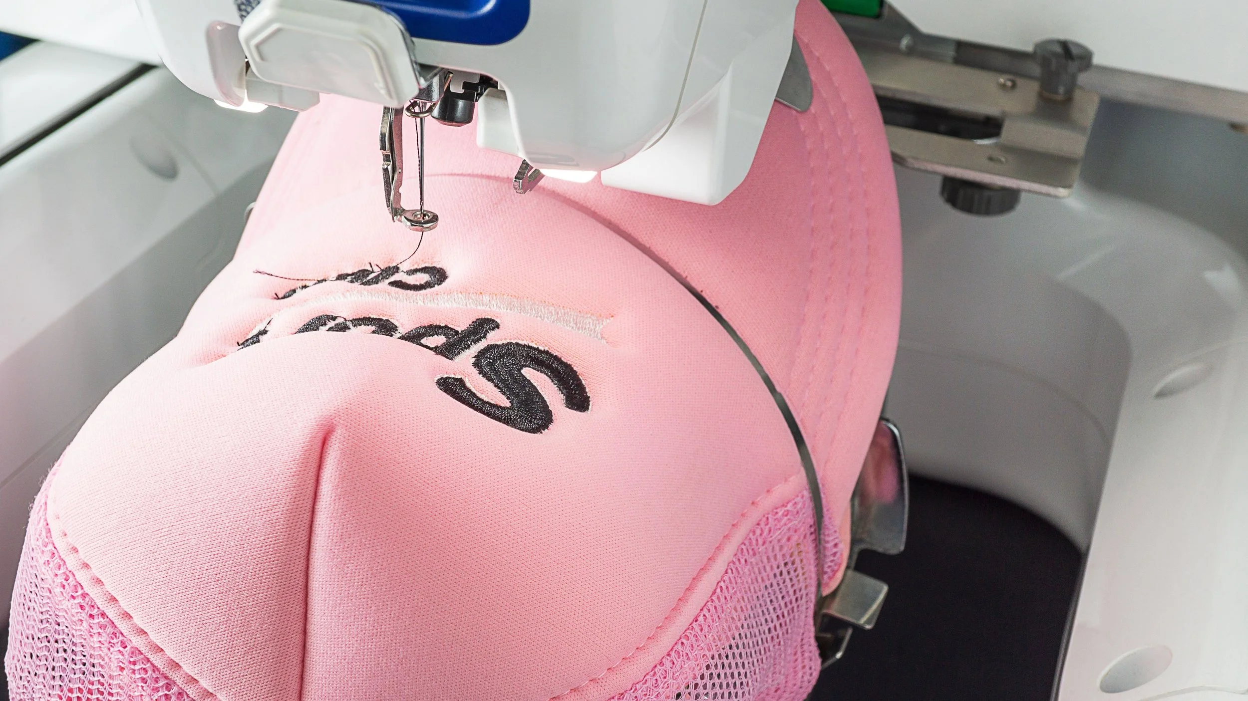 Embroidered caps
