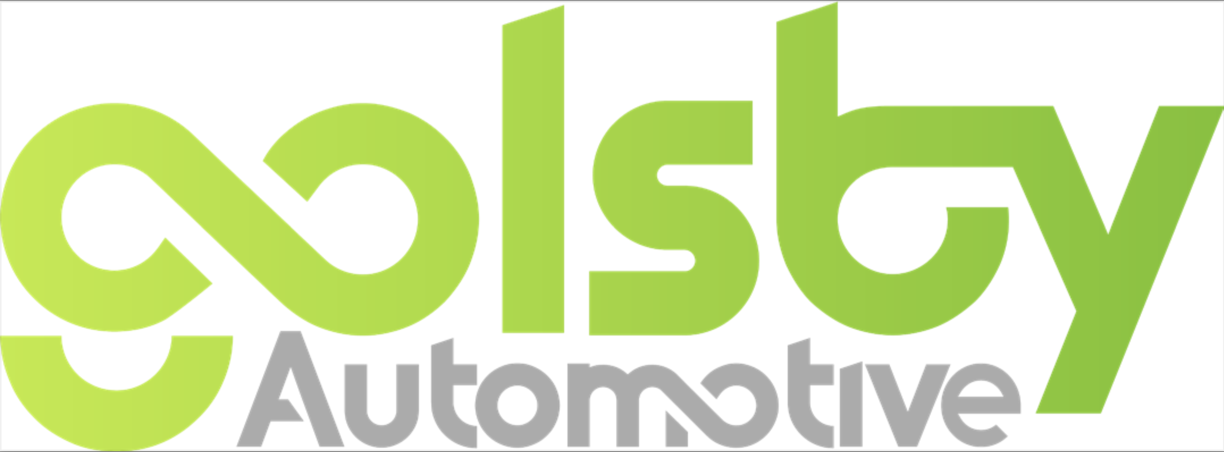Logo of Obisey Automotive with green and gray text.