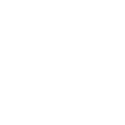 Outline of two hands holding a glowing star or spark