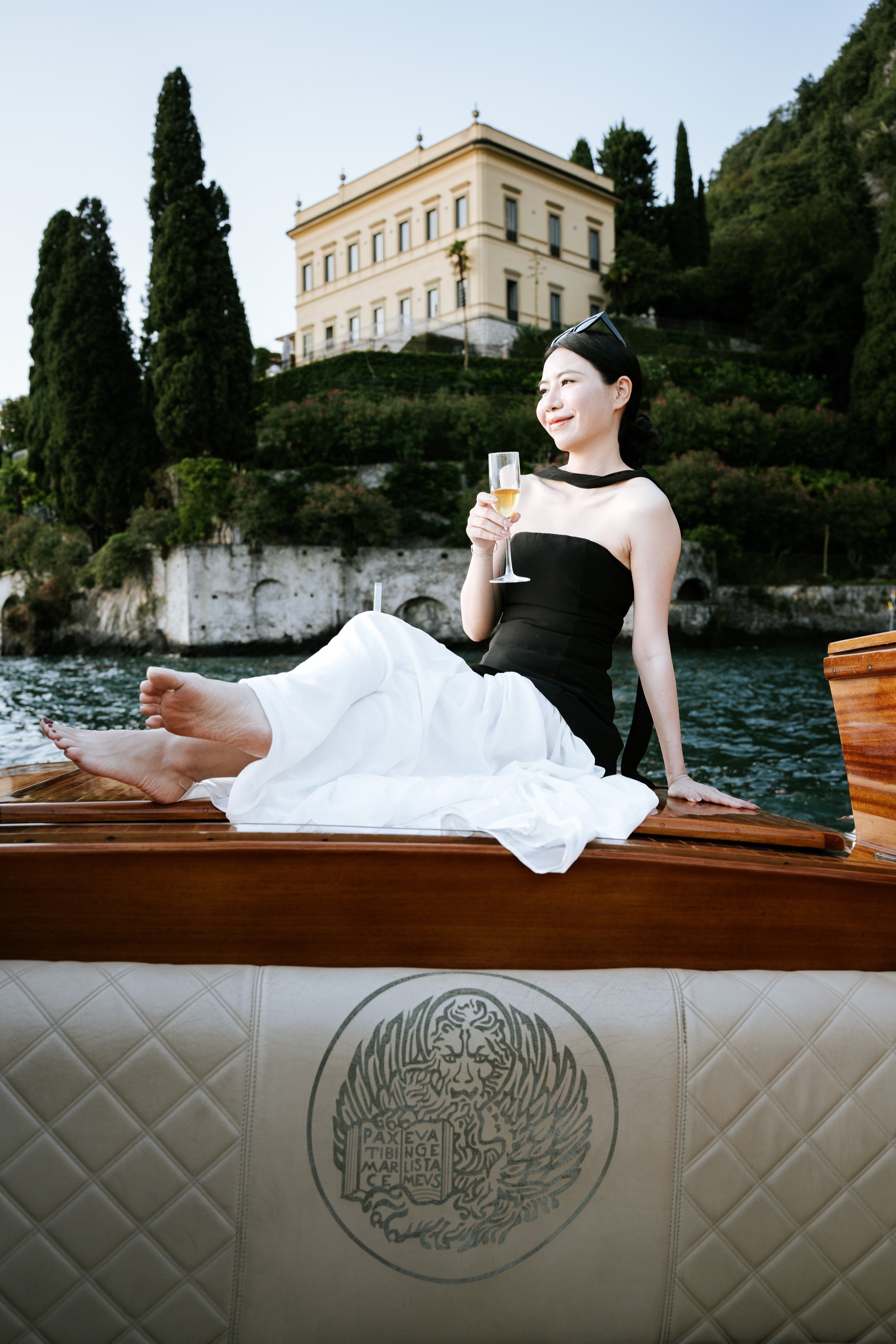 Villa Monastero Varena Lake Como riva boat thai photoshoot -119.jpg