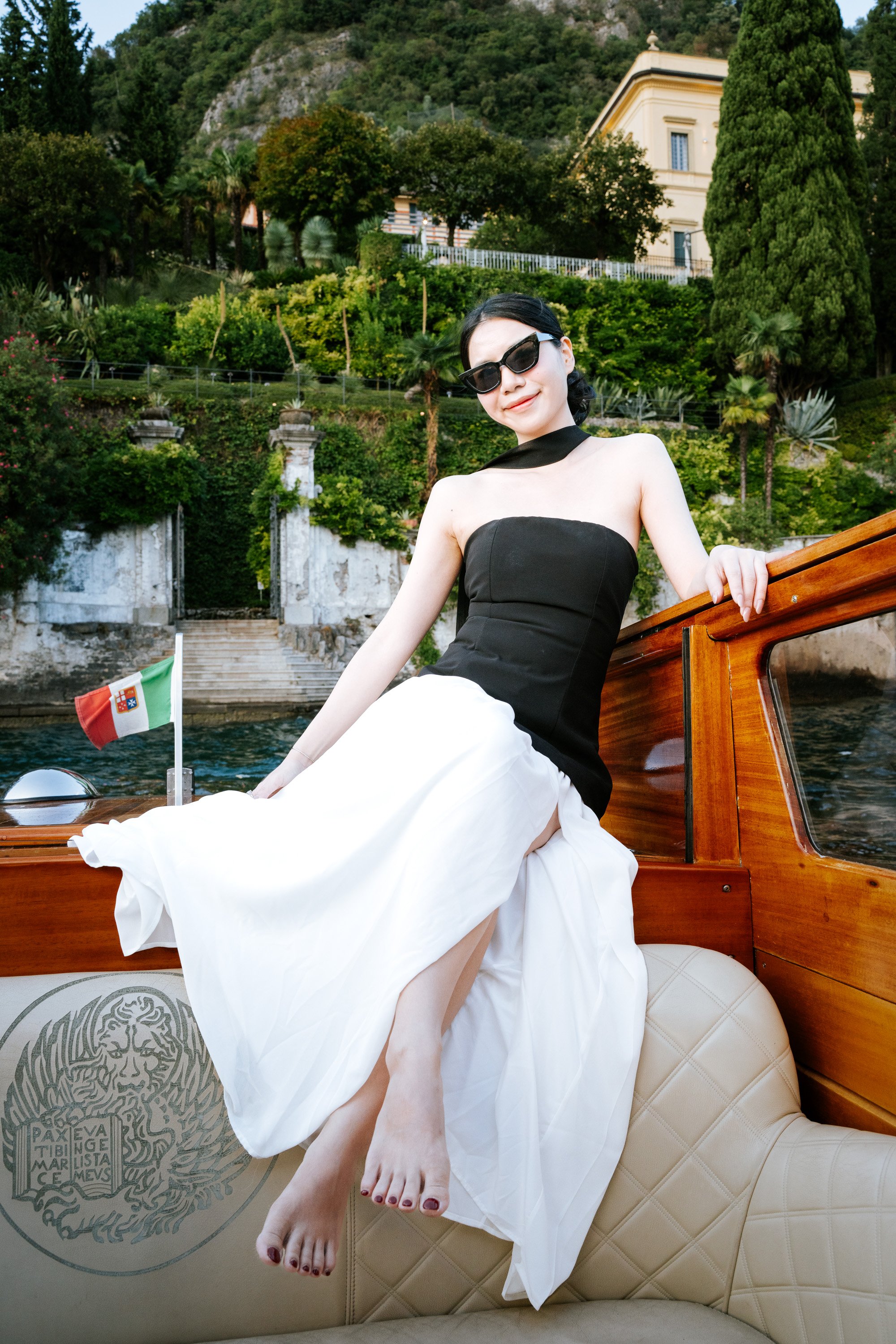 Villa Monastero Varena Lake Como riva boat thai photoshoot -234.jpg