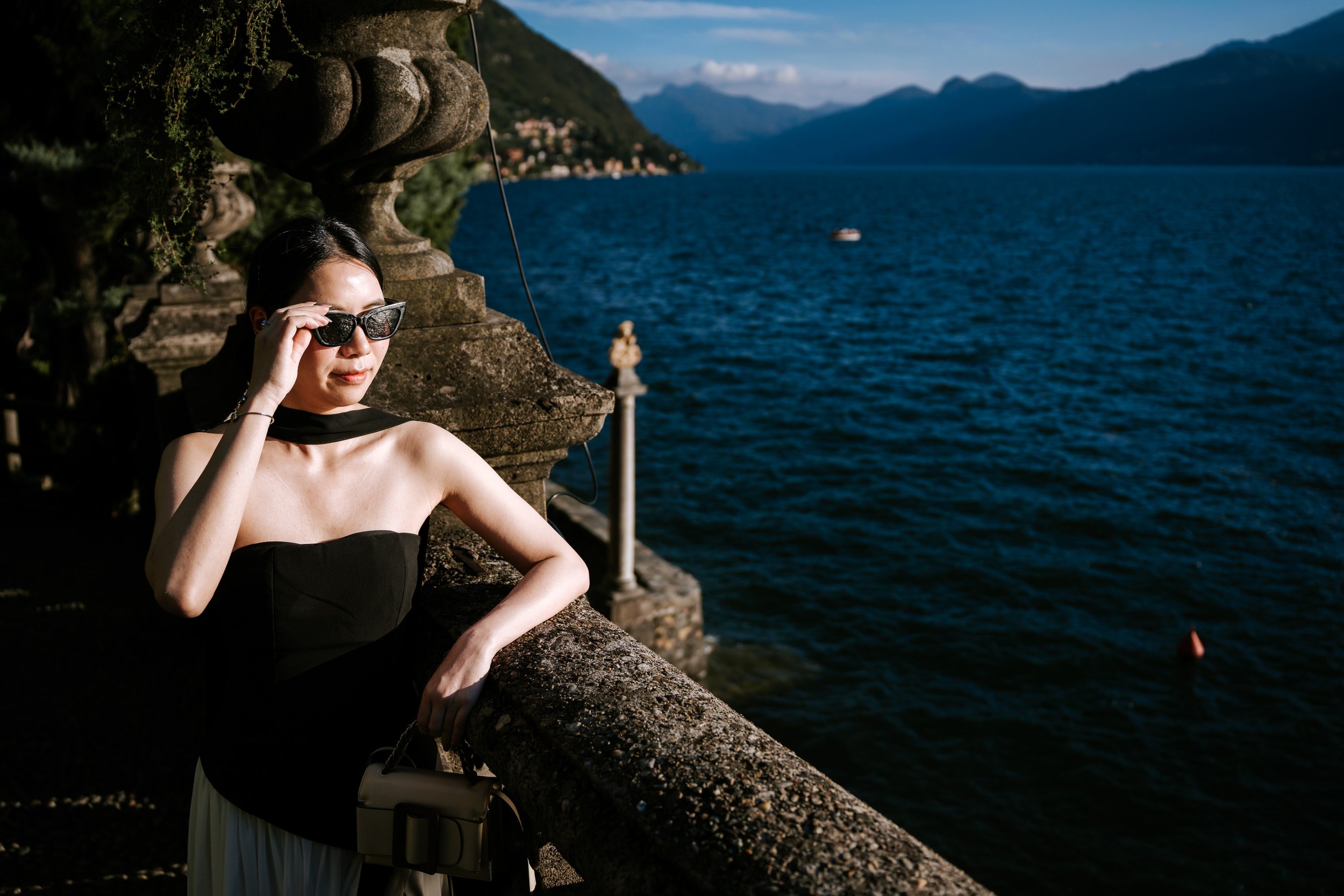 Villa Monastero Varena Lake Como riva boat thai photoshoot -27.jpg