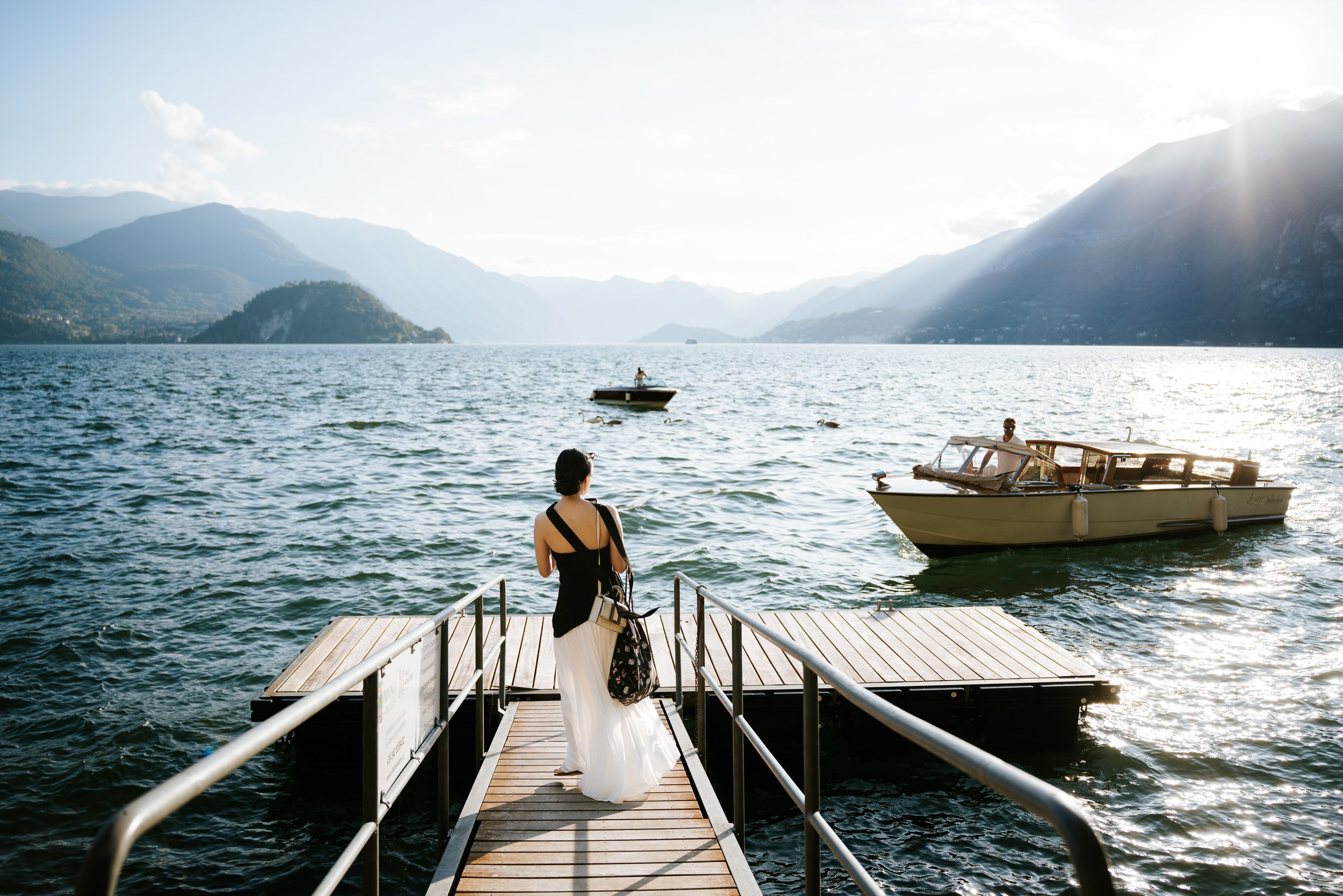 A Sunset Photoshoot at Villa Monastero