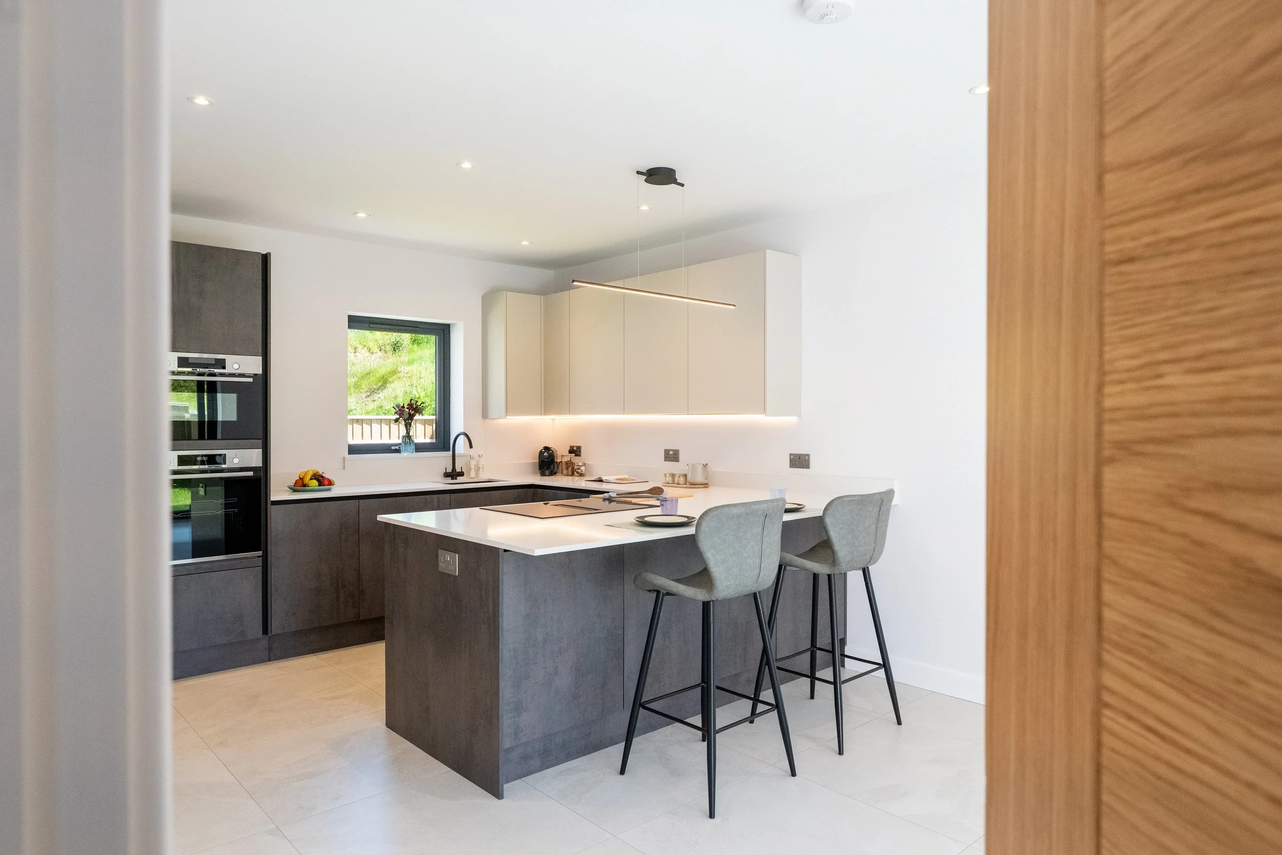 Modern kitchen.