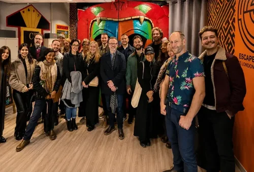 Team building escape room session in London