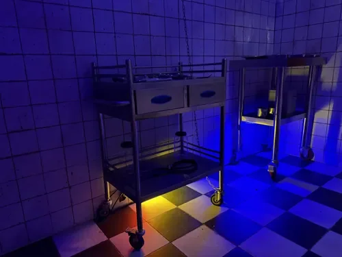 The abandoned hospital ward in Echoes of Madness — Escape London Islington