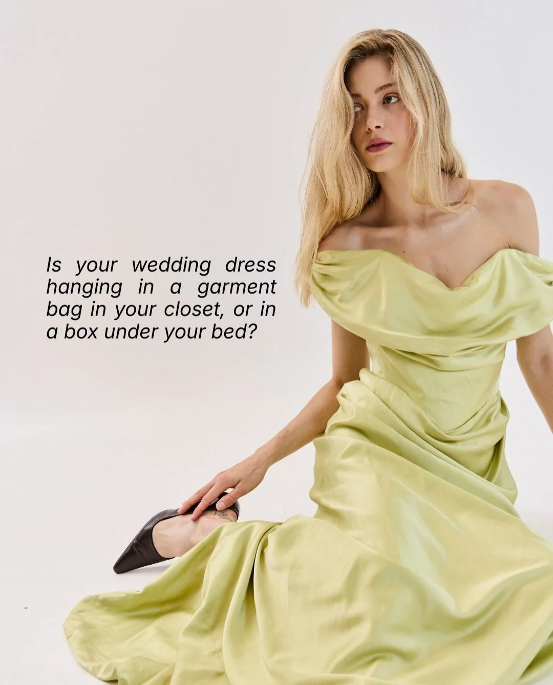 Isn&rsquo;t it time you finally stopped letting the dress in your wardrobe gather dust? 
We&rsquo;re hosting a morning to explore all the options for giving your dress a new life - so you don&rsquo;t need to feel guilt about holding onto it. 

Join u