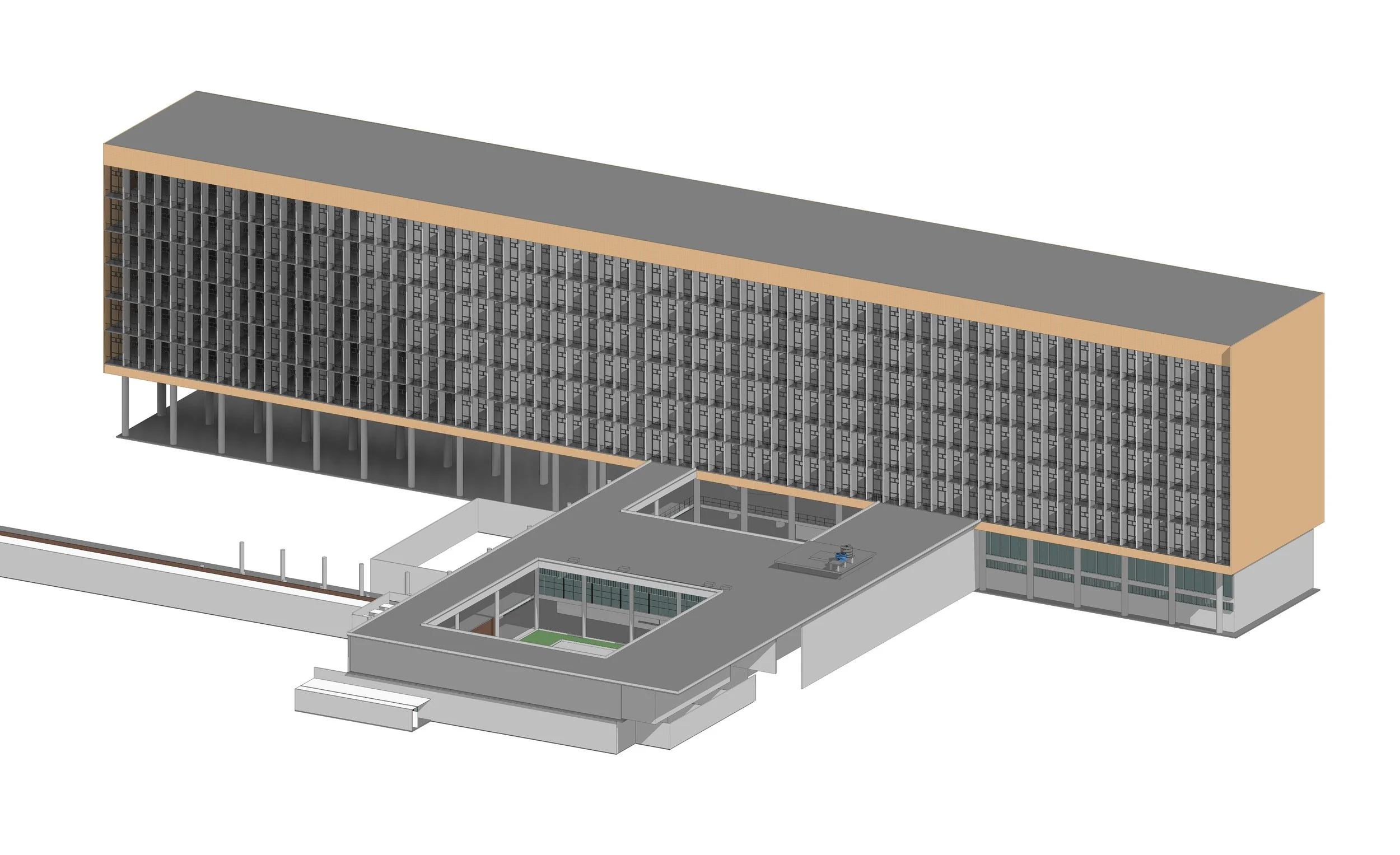 FAU — UFRJ
Modelagem digital da Faculdade de Arquitetura da Universidade Federal do Rio de Janeiro.