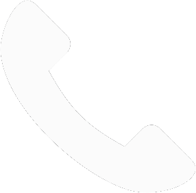 Silhouette of a telephone handset, black and white icon